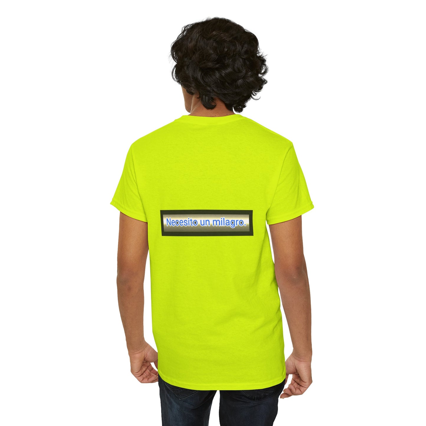 Necesito un Milagro - Unisex Heavy Cotton Tee