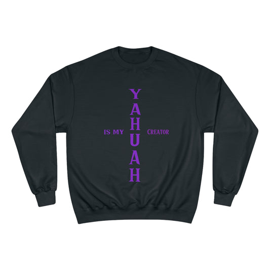 YAHUAH CREATOR - Lady J - custom - Champion Sweatshirt