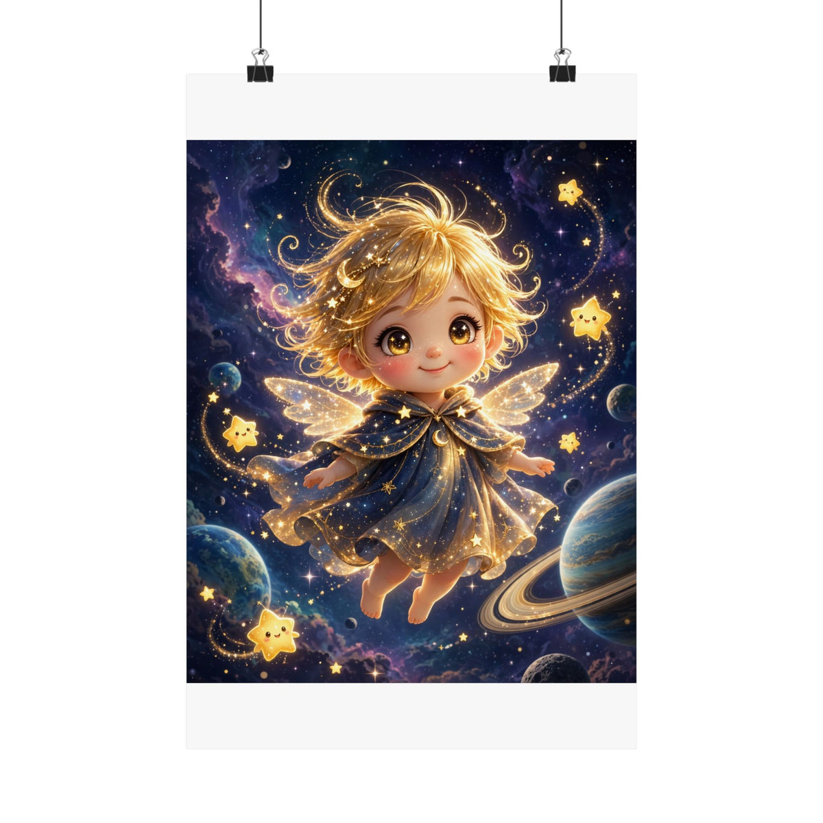 CELESTE — Little Star, Big Sky — Kids Room Poster