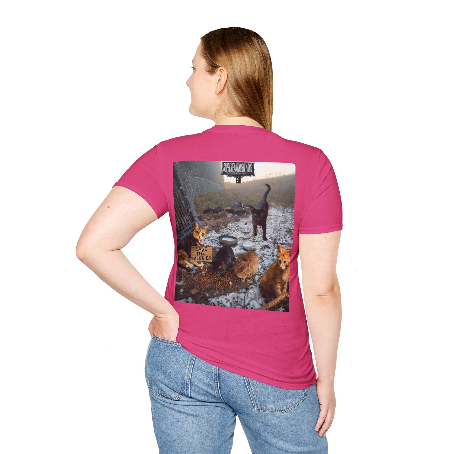 SAVE THE KITTIES 2 - Unisex Soft style T-Shirt