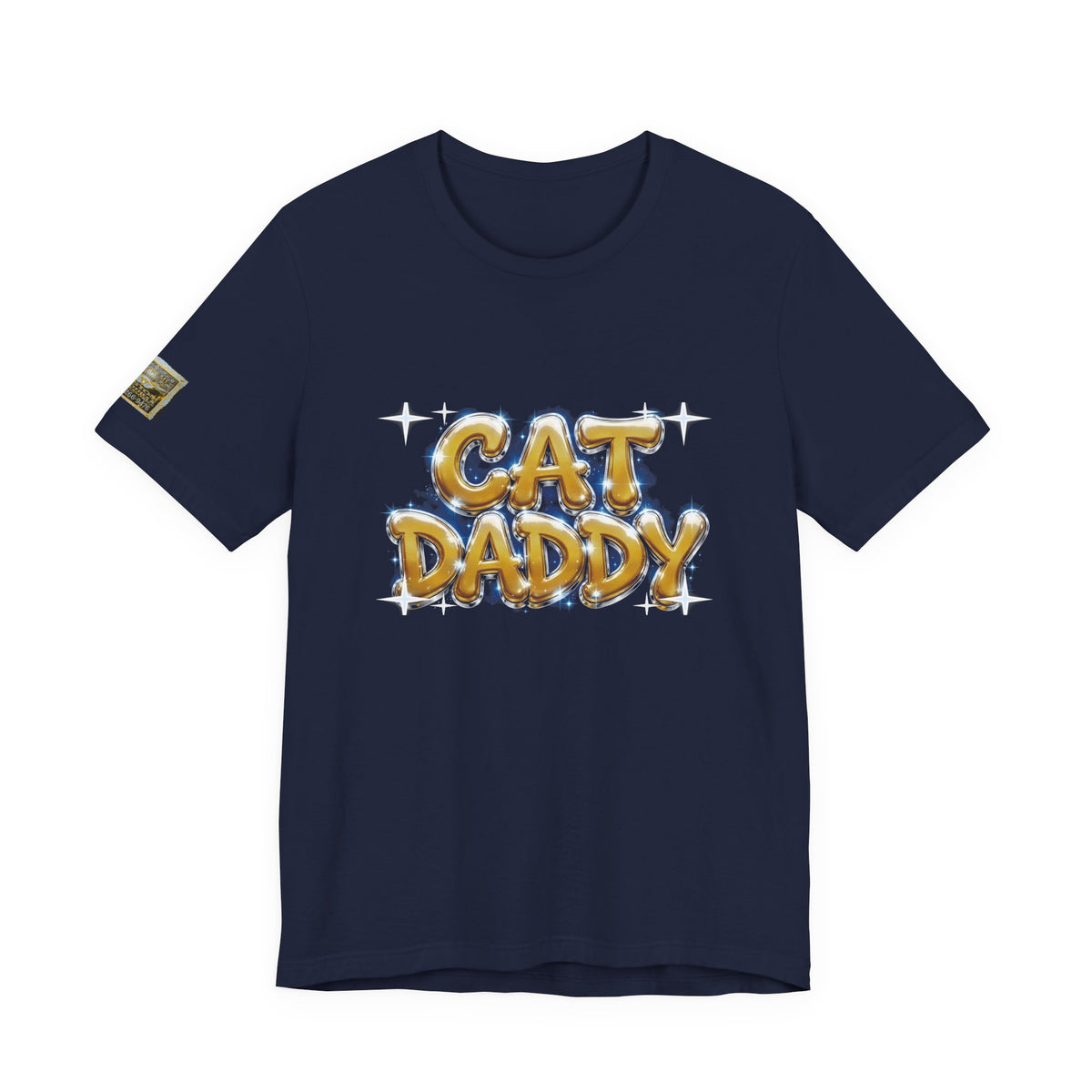 Cat Daddy Graffiti T-Shirt - Yellow Airbrush, Back + Sleeve Edition