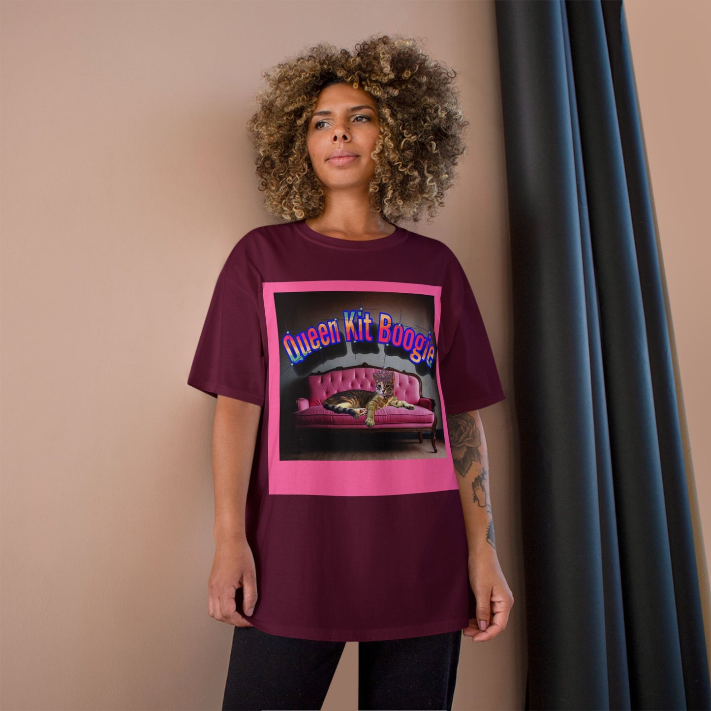Queen Kit Boogie! - Custom - Champion T-Shirt