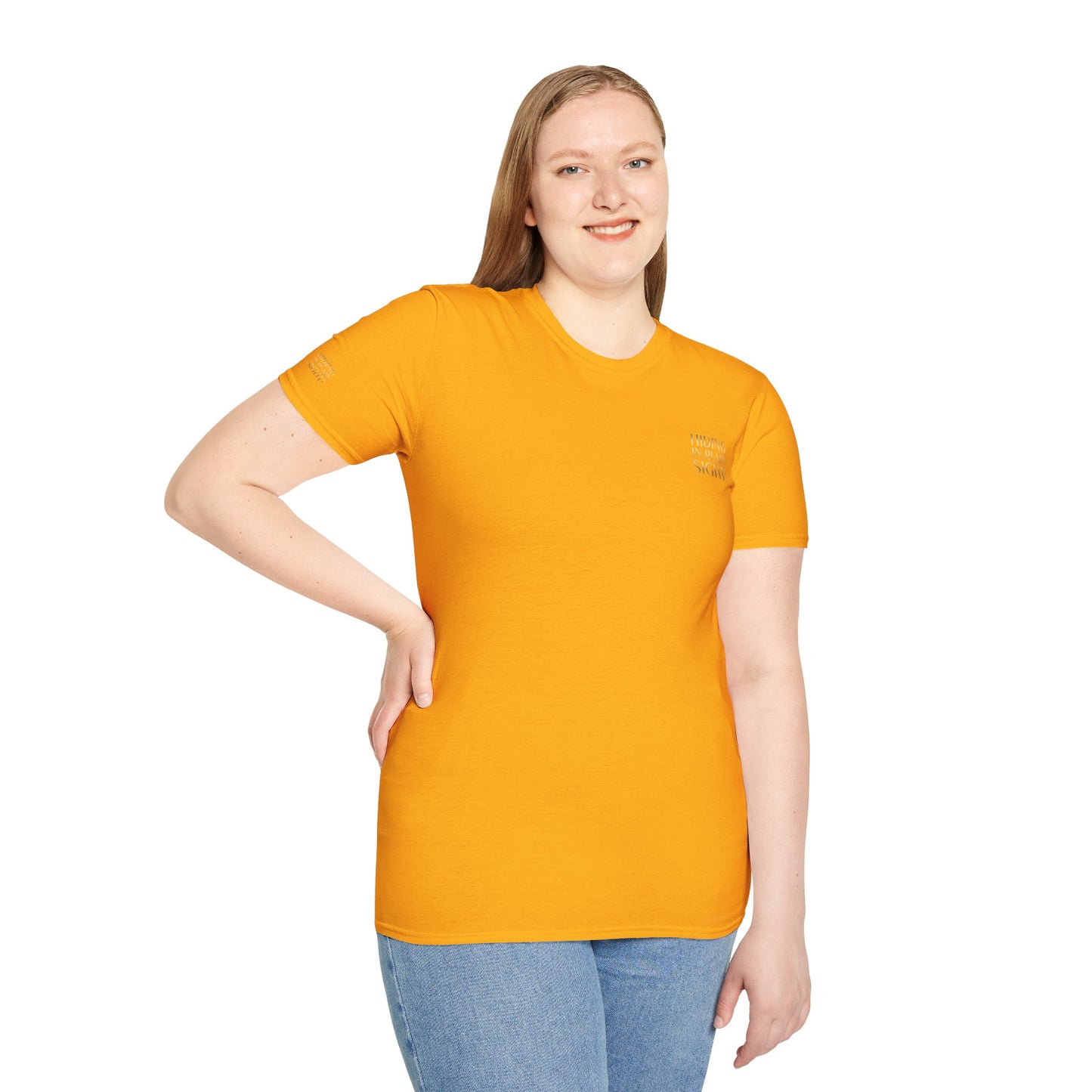 HIDING IN PLAIN SIGHT -Supreme Authority - Unisex Soft style T-Shirt