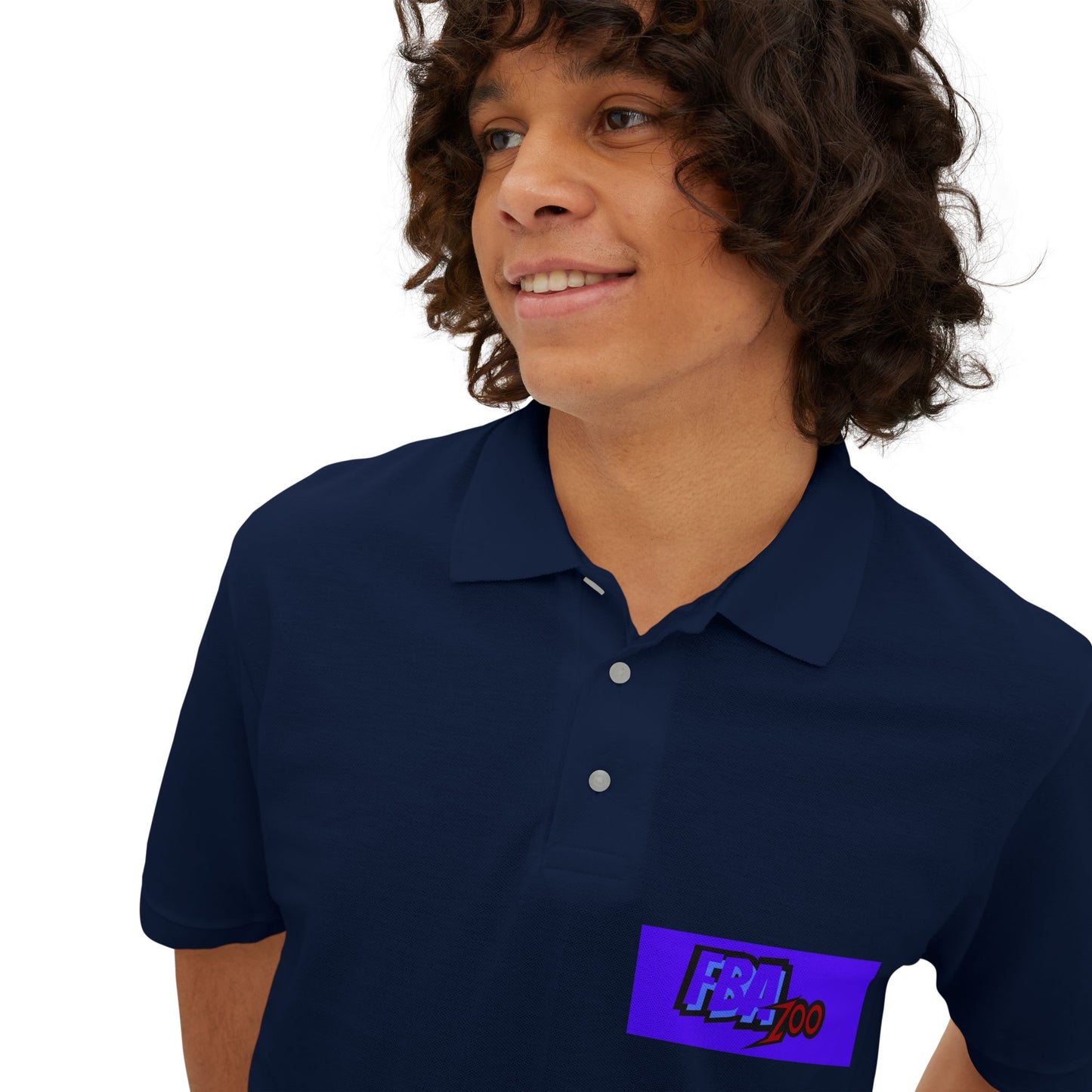 FBA Solidarity From Substitution  Chest Patch Men's Polo Shirt