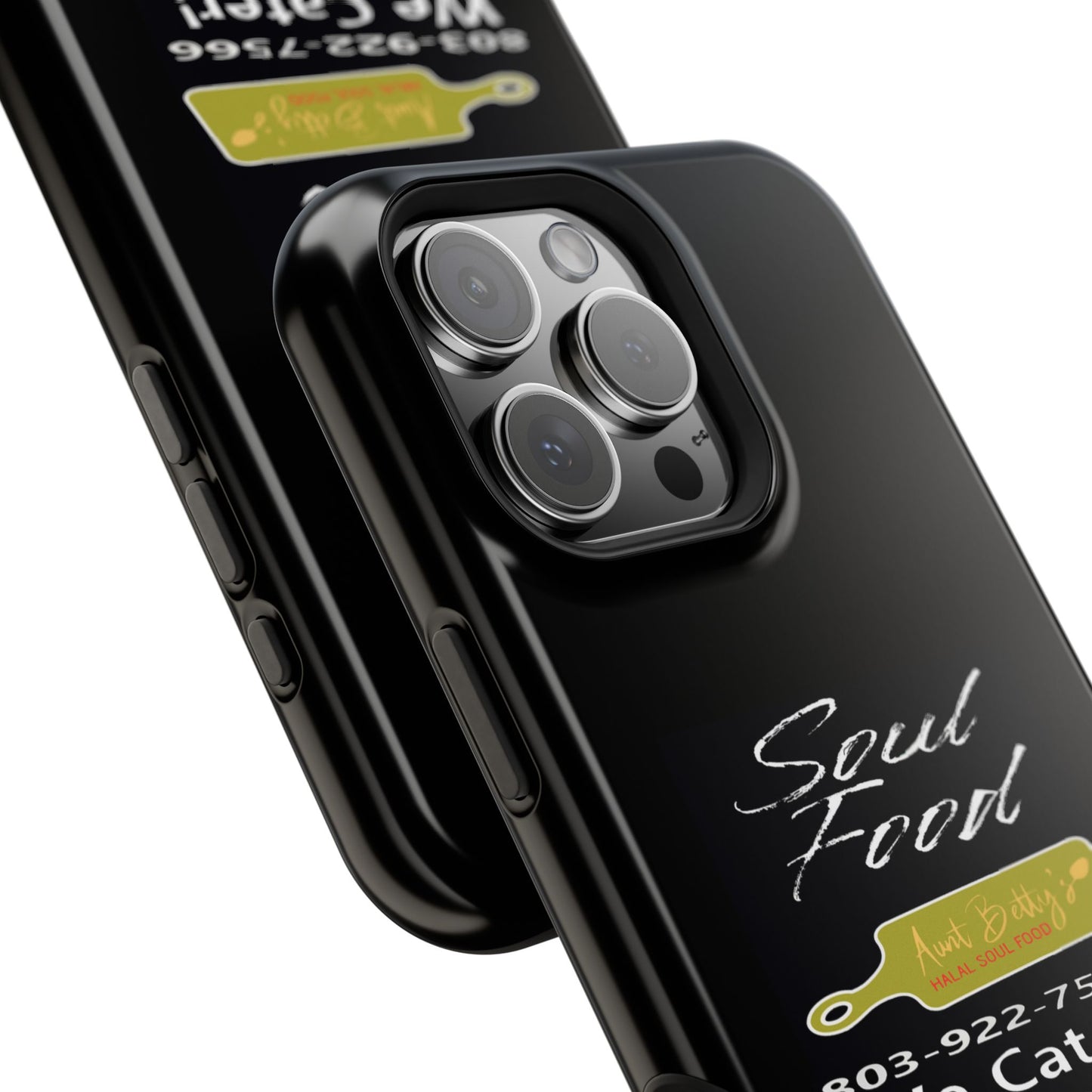 Aunt Betty's Soul Food - Custom - Iphones ONLY - Impact-Resistant Cases