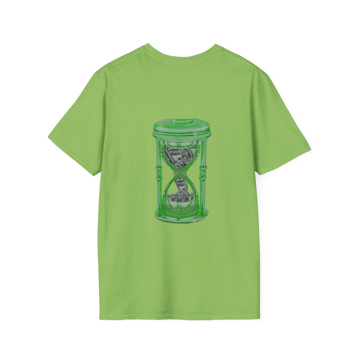 MY Time is MONEY Green - Unisex Softstyle T-Shirt