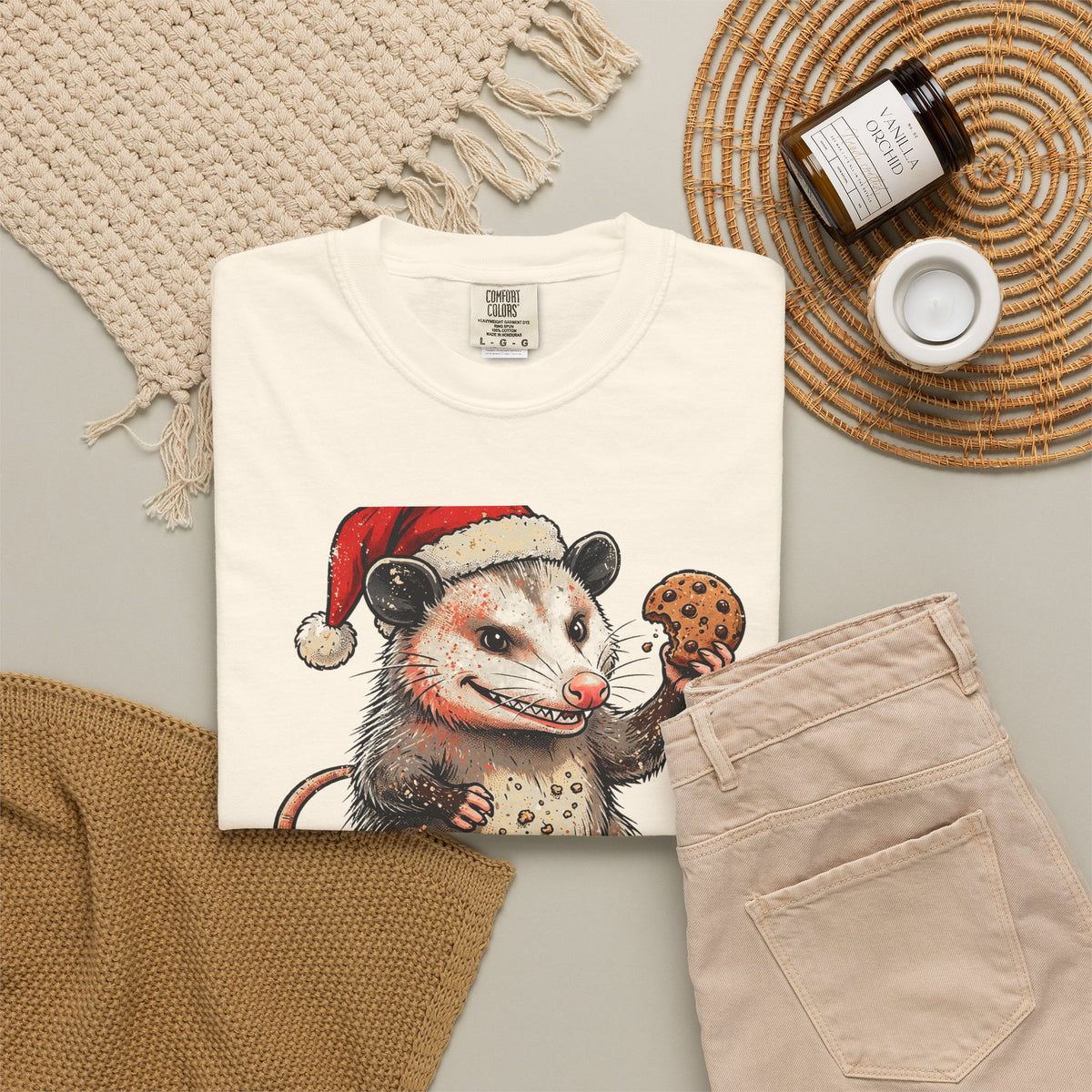 En la Lista de los Traviesos - Zarigueya de Navidad - Camiseta en Espanol
