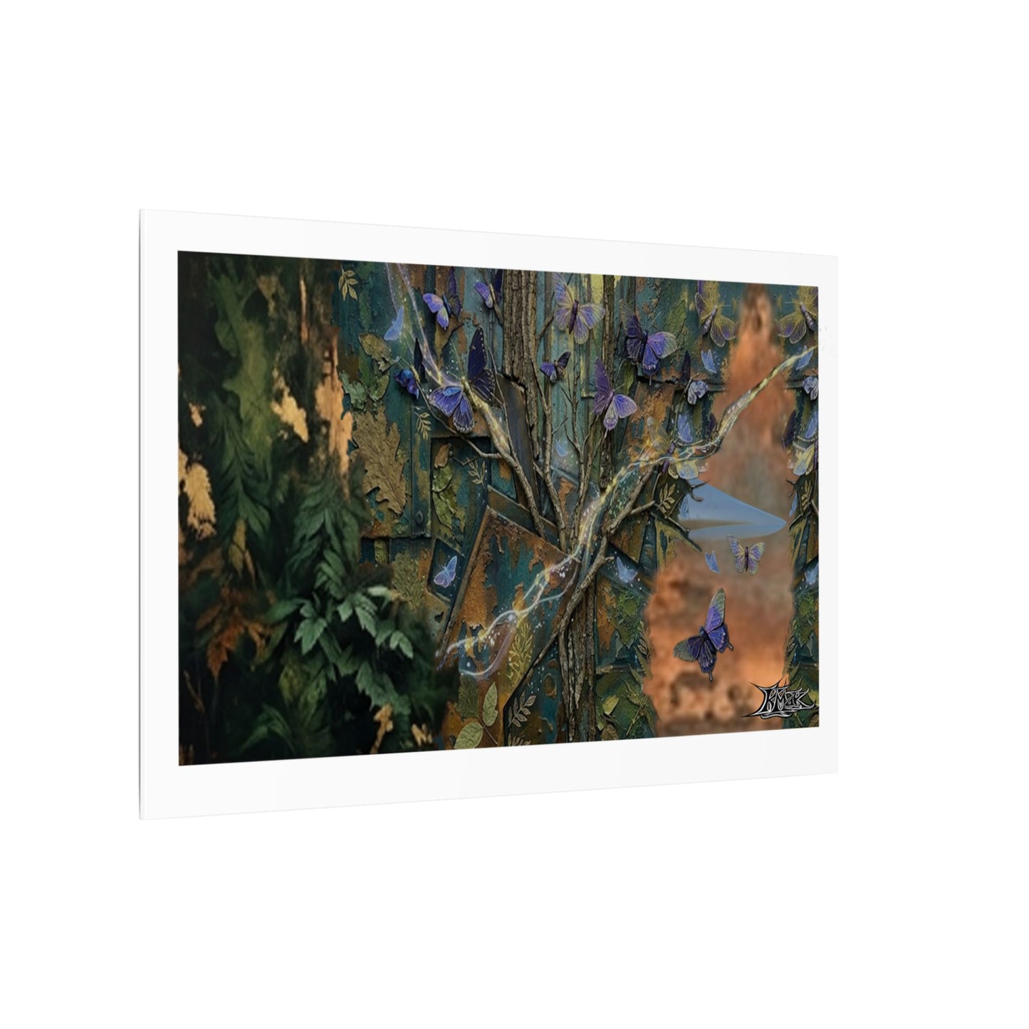 Fairy Butterfly!  Gallery/Museum Grade! "Estimated  Gallery / Corporate Price: $5000-$8000+.  Matte Canvas, Stretched, 0.75"