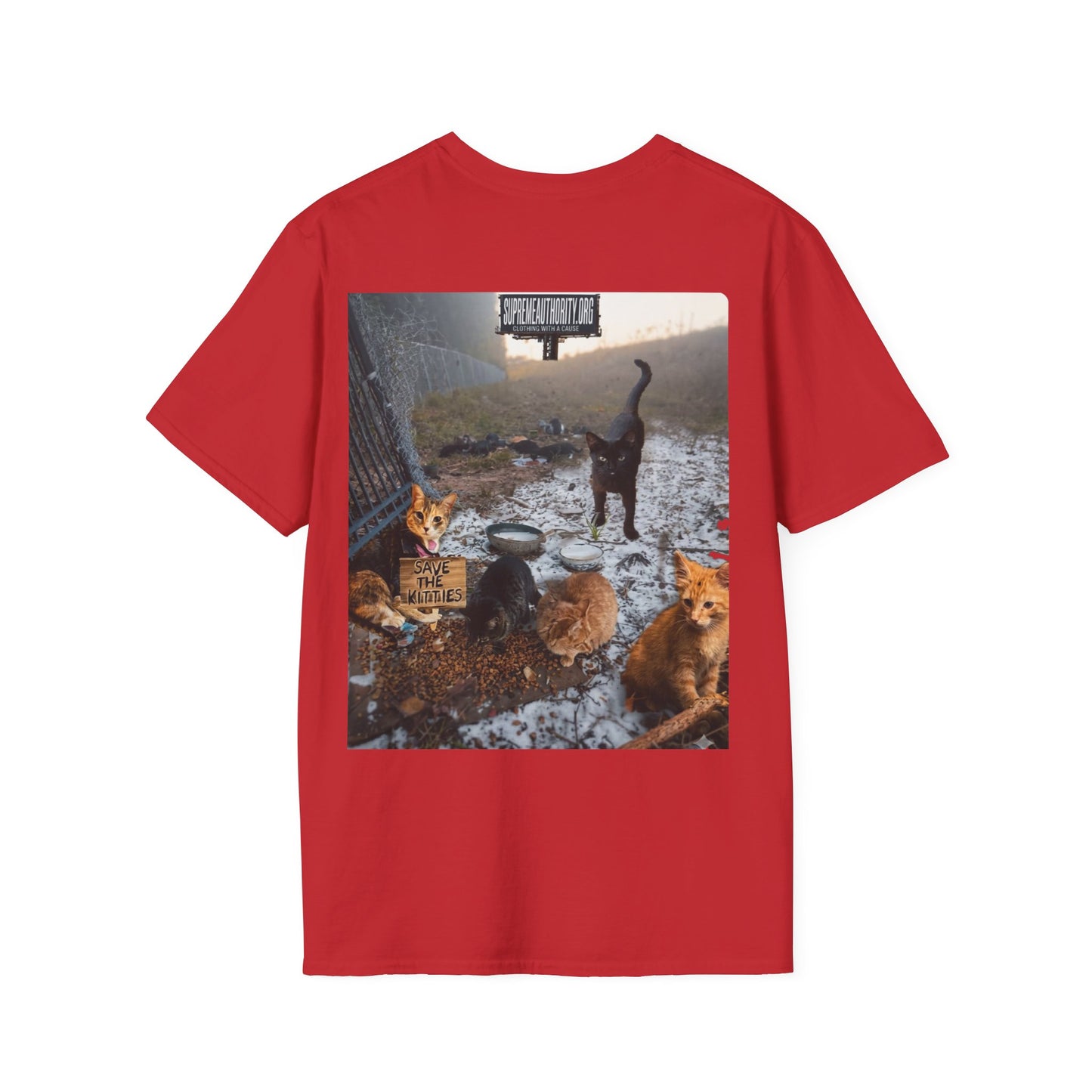 SAVE THE KITTIES 2 - Unisex Soft style T-Shirt