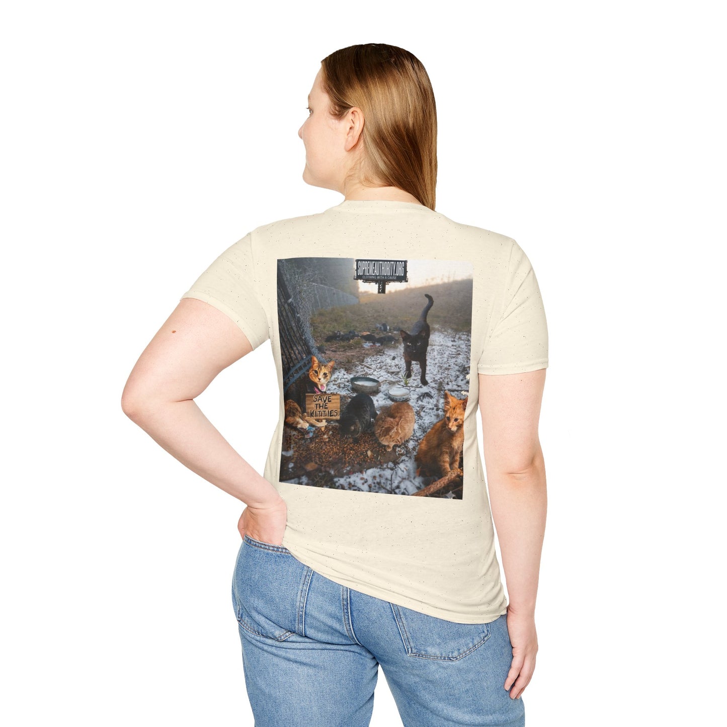 SAVE THE KITTIES 2 - Unisex Soft style T-Shirt