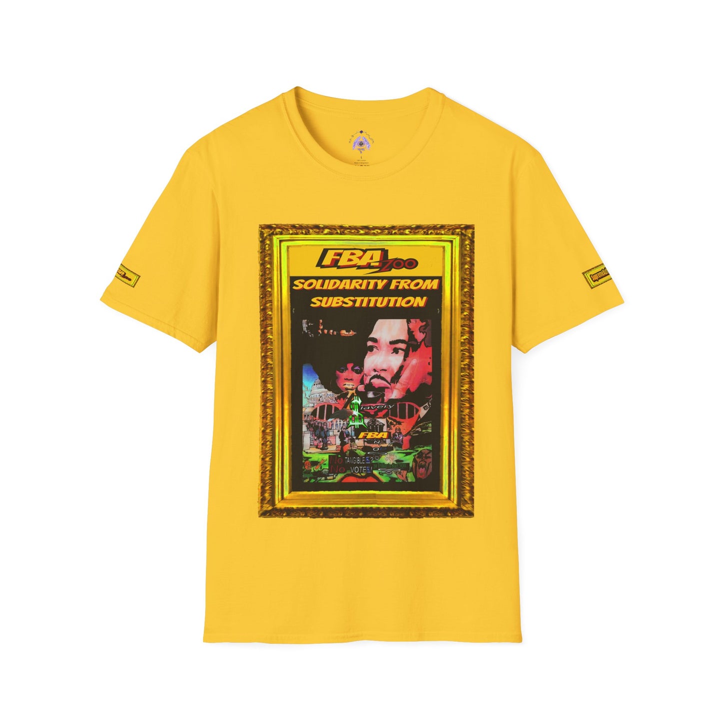 FBA 100 By Supreme Authority Brand Solidarity  From Substitution -Unisex Softstyle T-Shirt