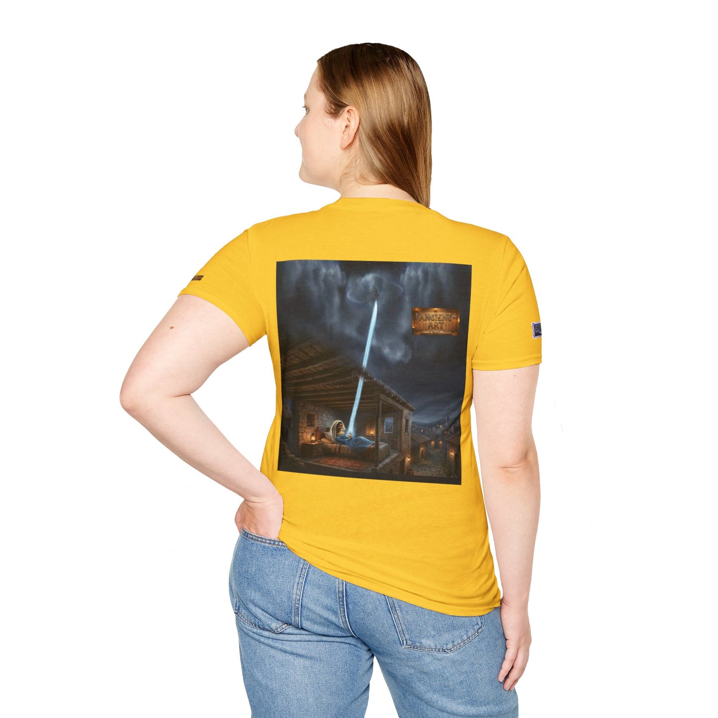 Ancient Art 11 Blessed Mother -Unisex Soft style T-Shirt