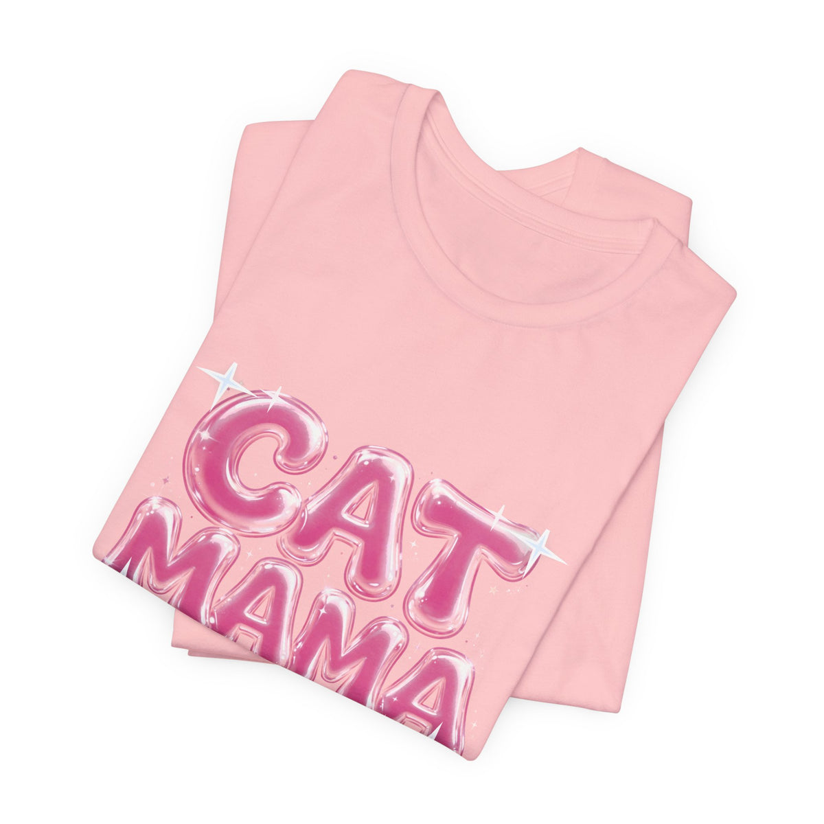 Cat Mama Graffiti T-Shirt - Pink Chrome, Back + Sleeve Edition