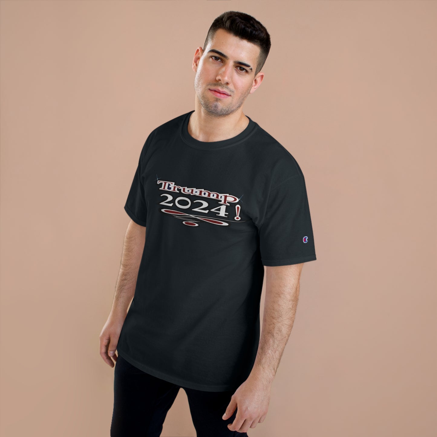 Trump 2024! -  Supreme Authority -Champion T-Shirt
