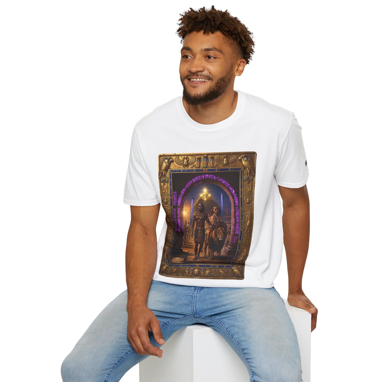 Ancient  Art 4 Supreme Authority -Unisex Softstyle T-Shirt