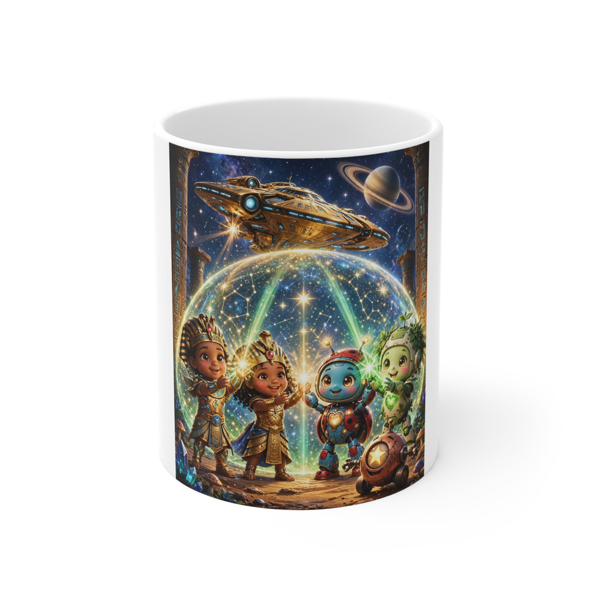 THE STARLARK CREW — Starship Defense — Kids Mug