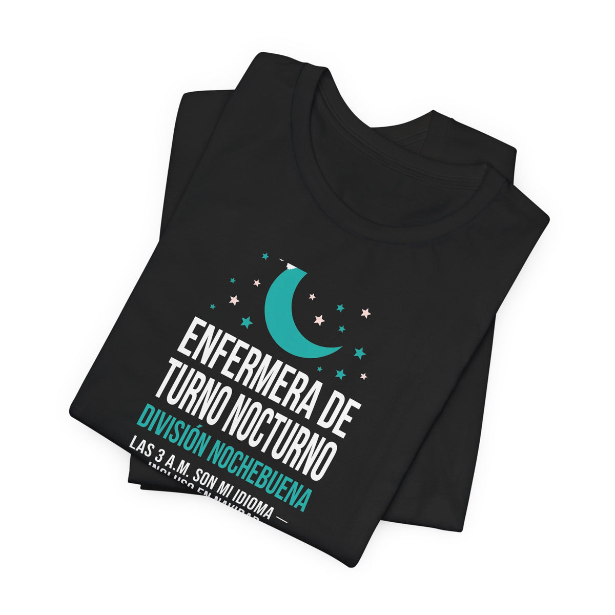 Enfermera de Turno Nocturno - Division Nochebuena - Camiseta de Navidad en Espanol