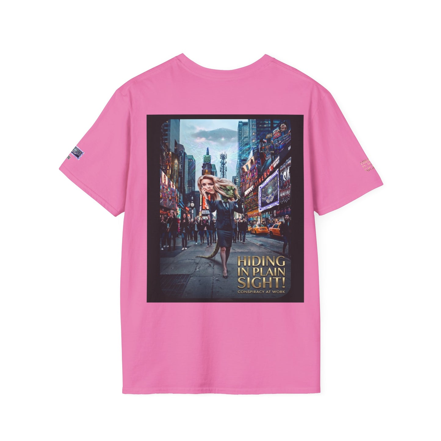 HIDING IN PLAIN SIGHT -Supreme Authority - Unisex Soft style T-Shirt