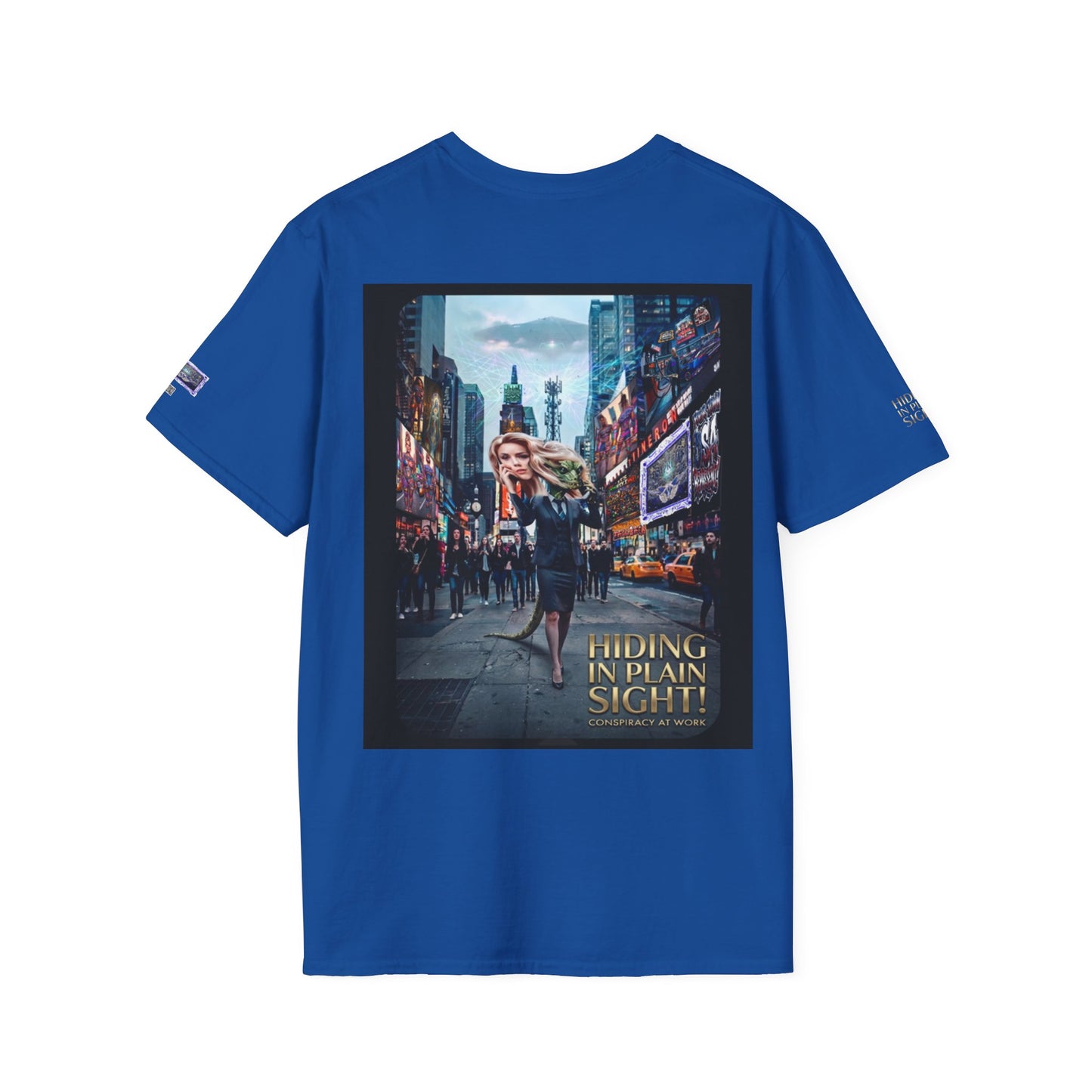 HIDING IN PLAIN SIGHT -Supreme Authority - Unisex Soft style T-Shirt