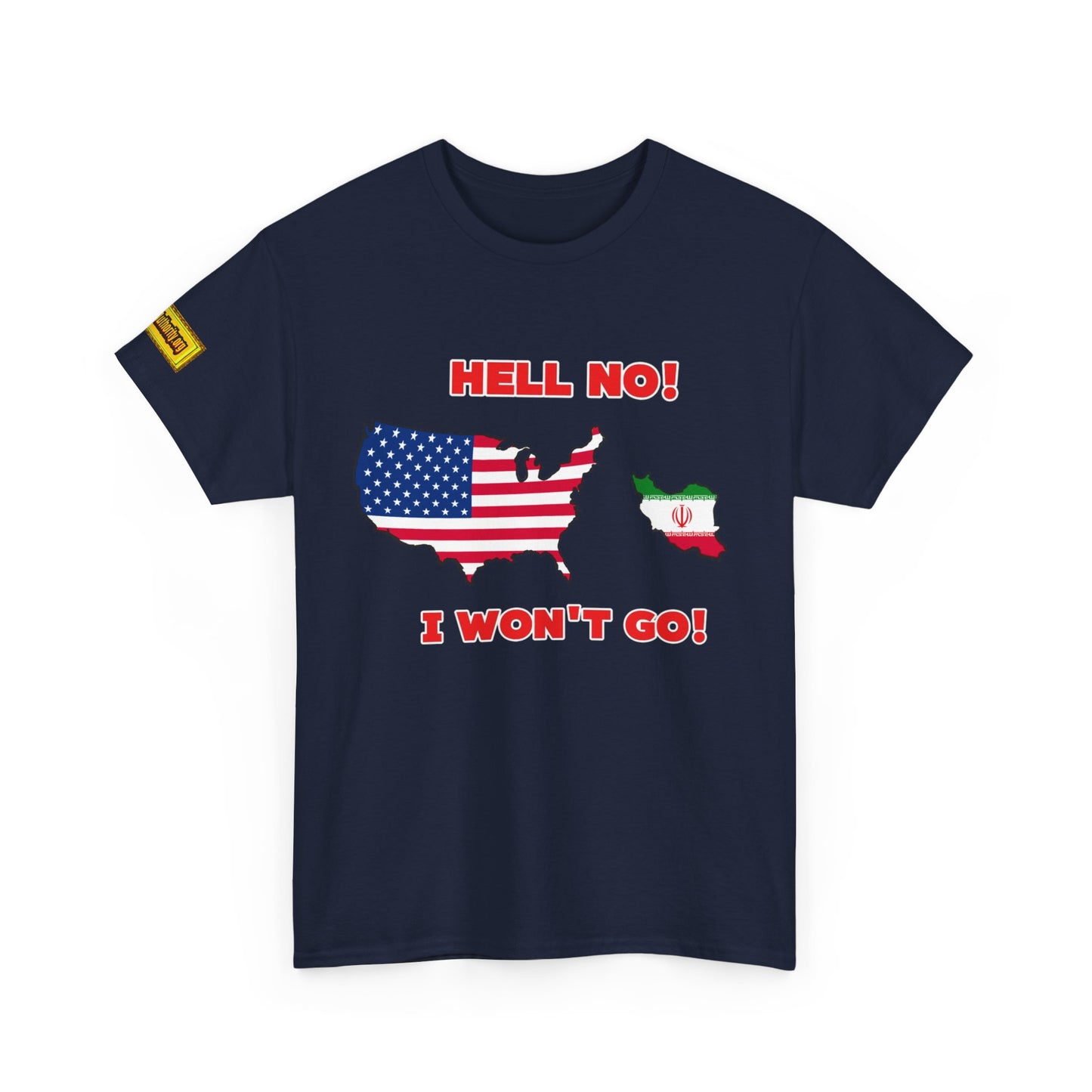 I won't go custom -Unisex Heavy Cotton Tee