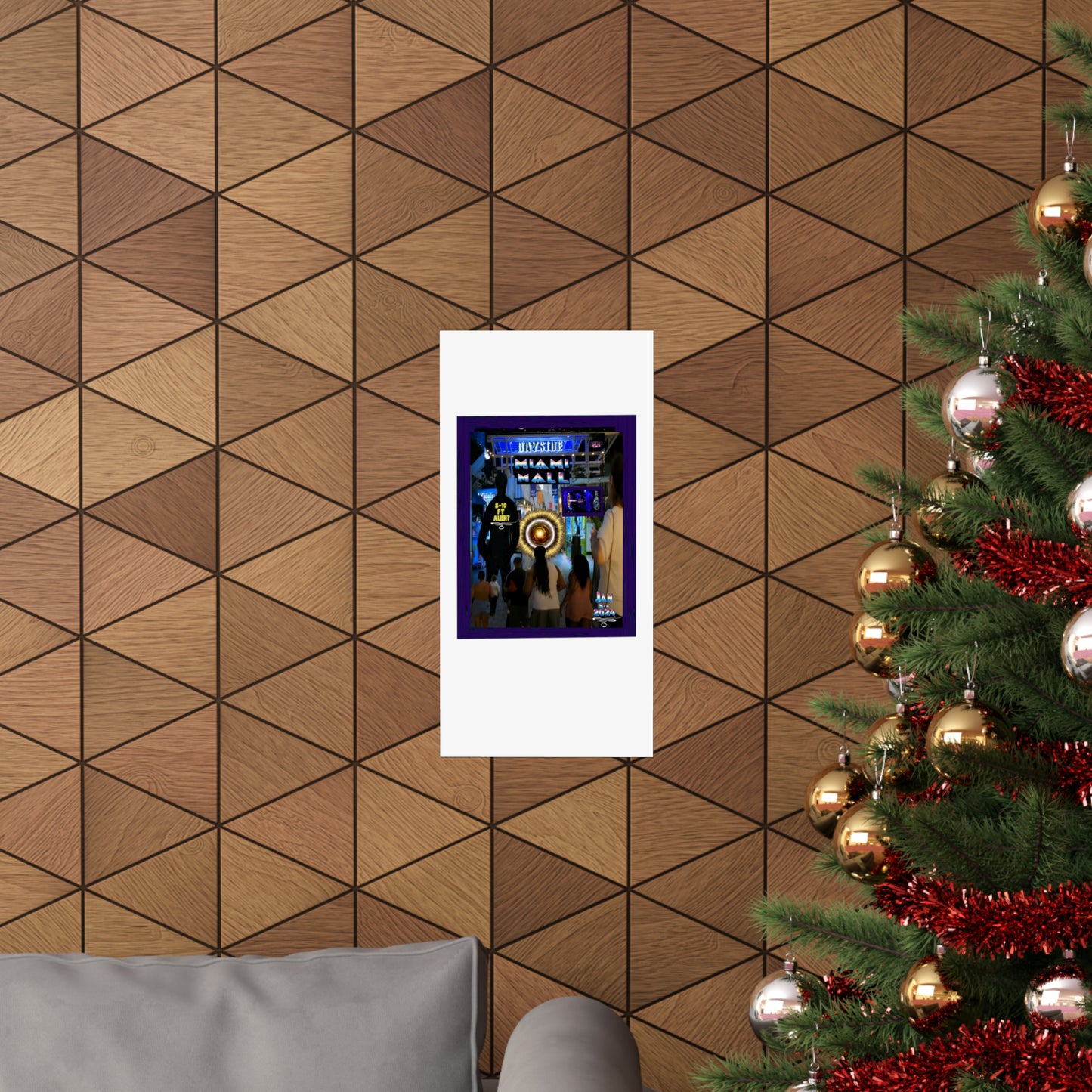 Copy of Miami Alien Mall 2 Matte Vertical Posters