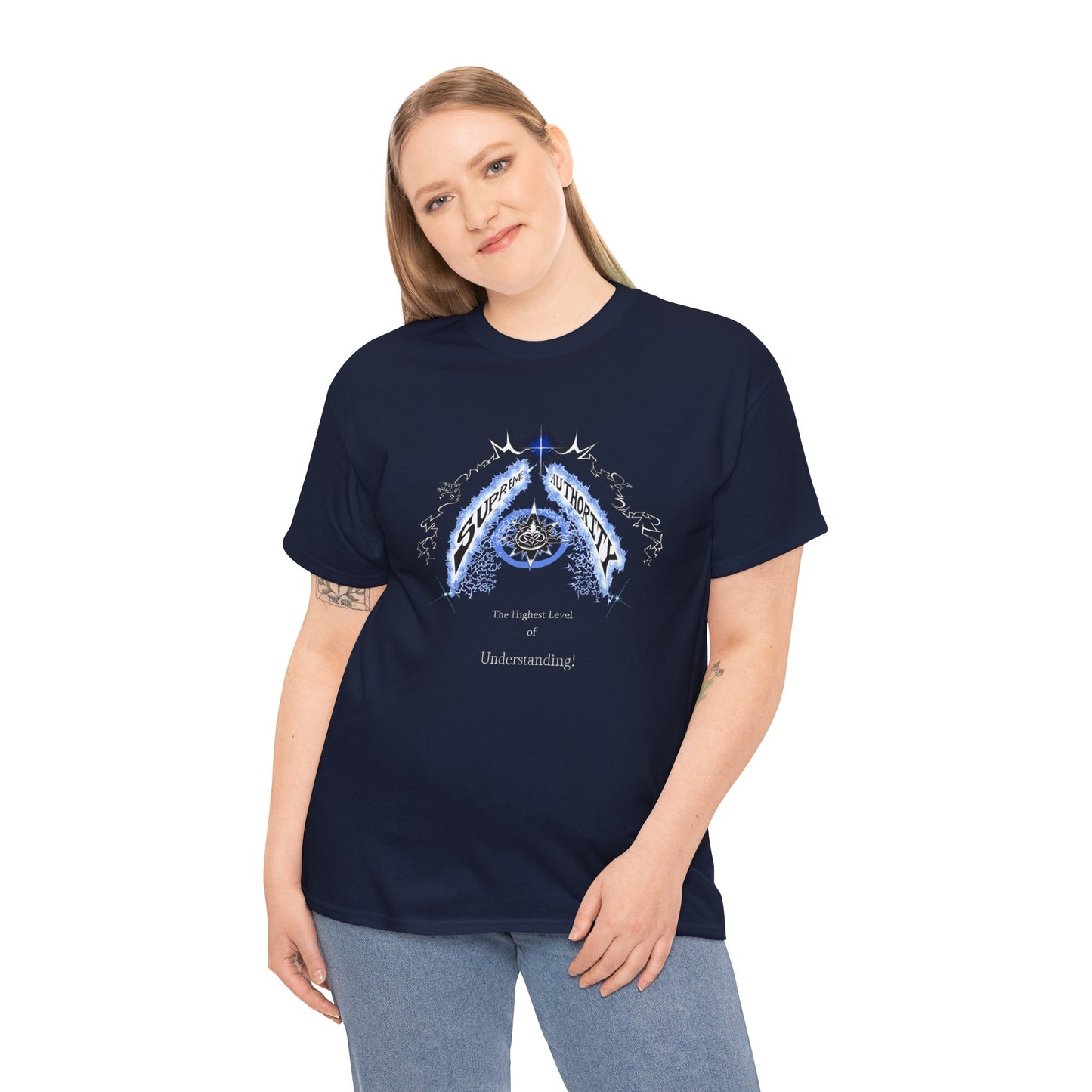 Copy of Supreme Authority  The Lord Is My Savior -Unisex Heavy Cotton Tee