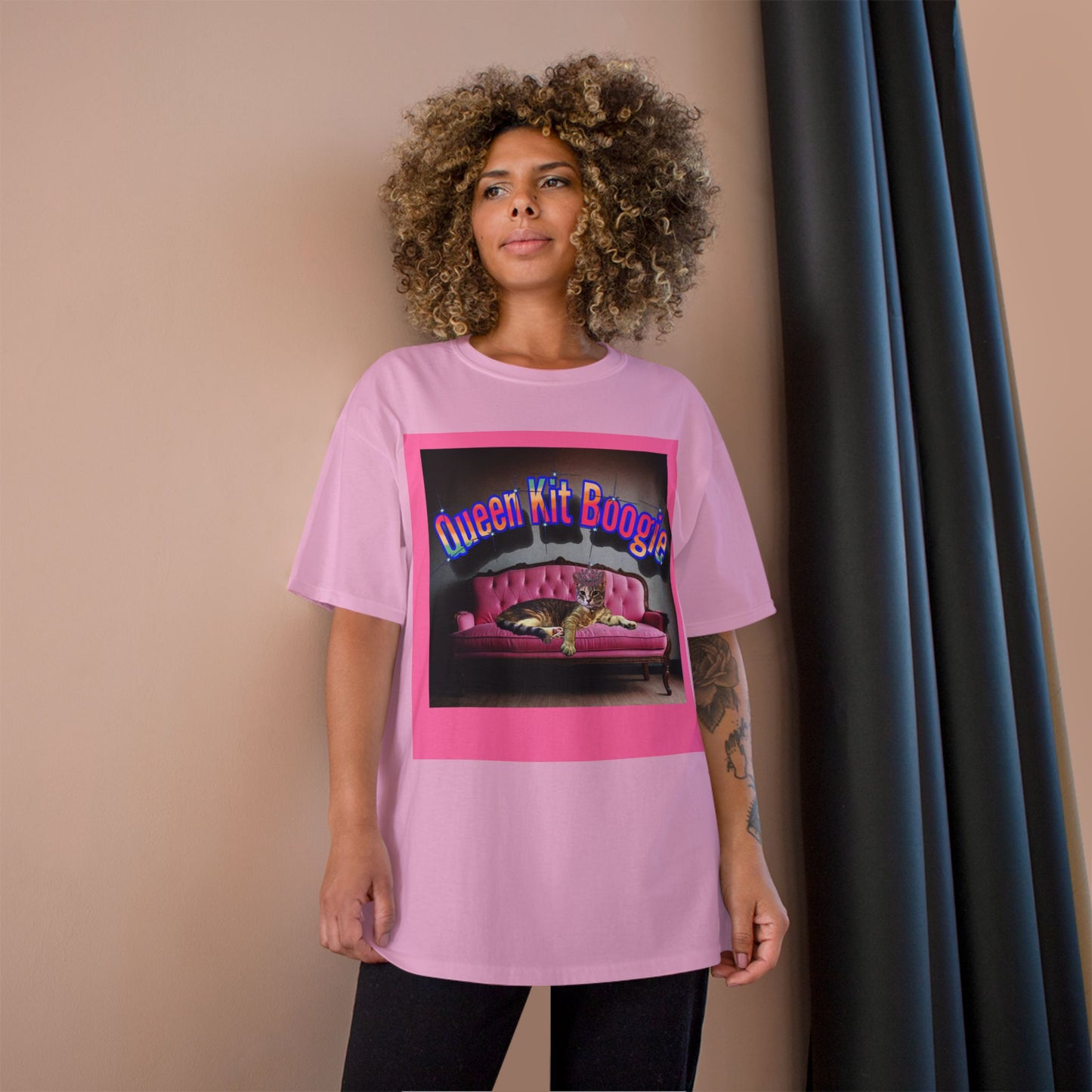 Queen Kit Boogie! - Custom - Champion T-Shirt