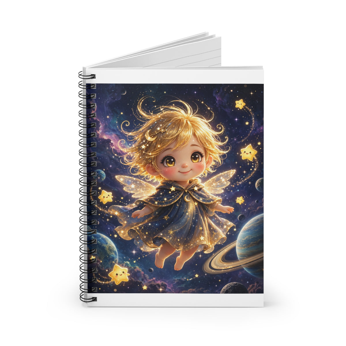 CELESTE — Little Star, Big Sky — Kids Spiral Notebook