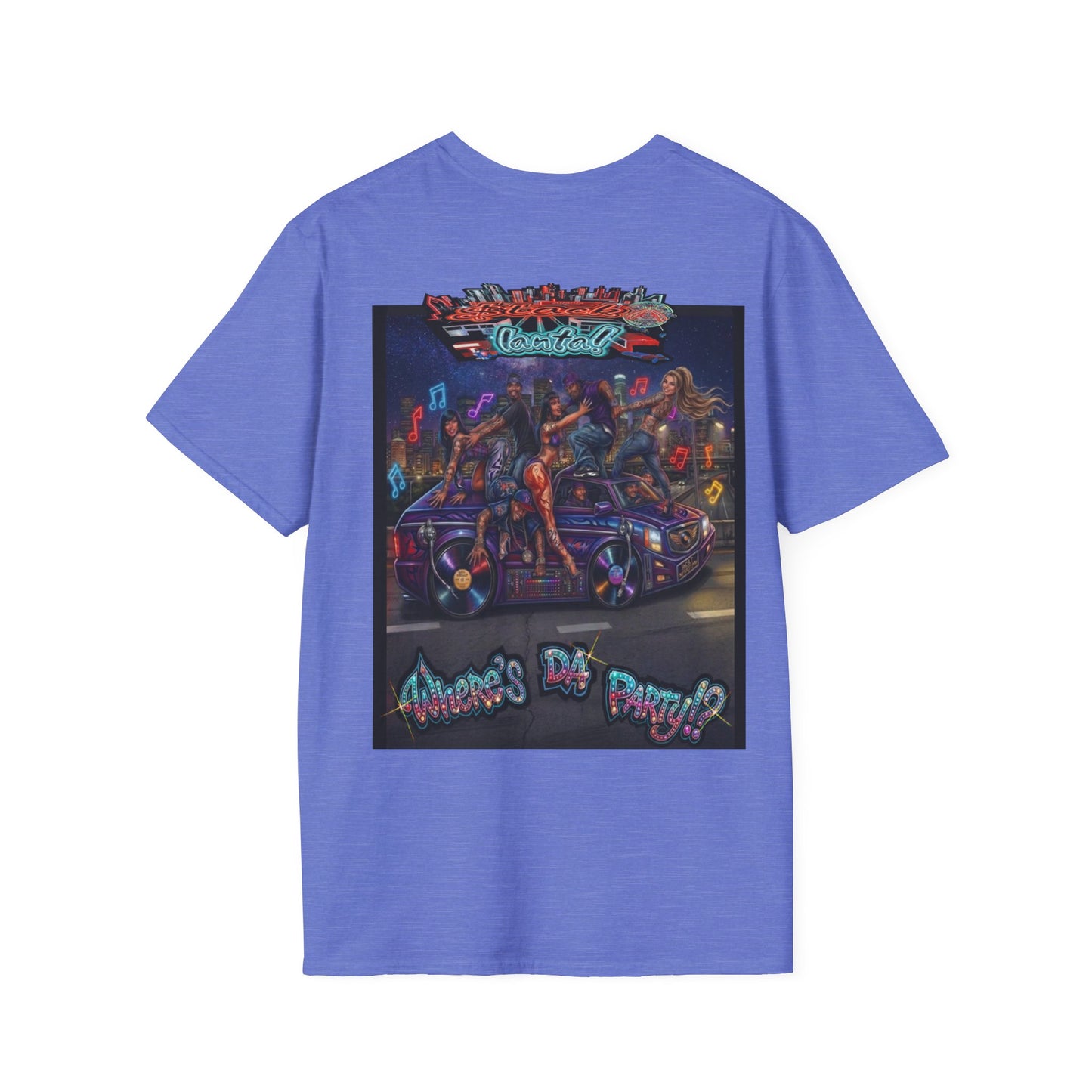 Where's The Party  FBA Version - Supreme Authority - Unisex Soft style T-Shirt