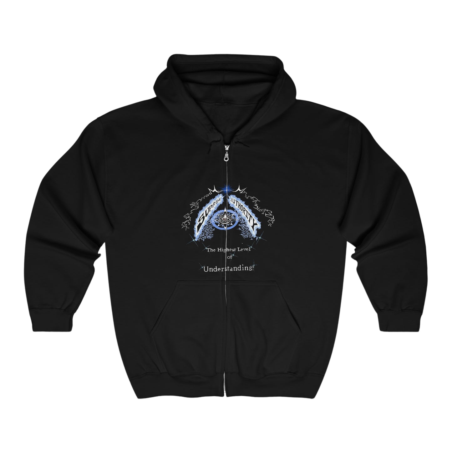 Copy of Supreme Authority The Lord Is My Savior -Unisex Heavy Blend™ Full Zip Hooded Sweatshirt