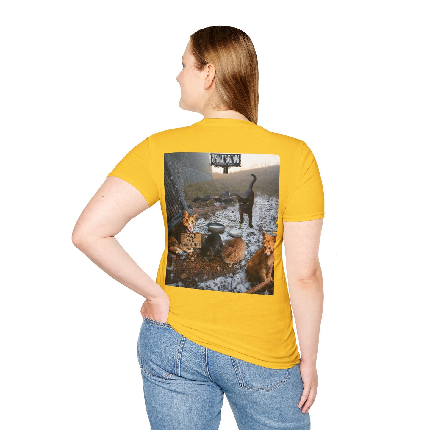 SAVE THE KITTIES 2 - Unisex Soft style T-Shirt