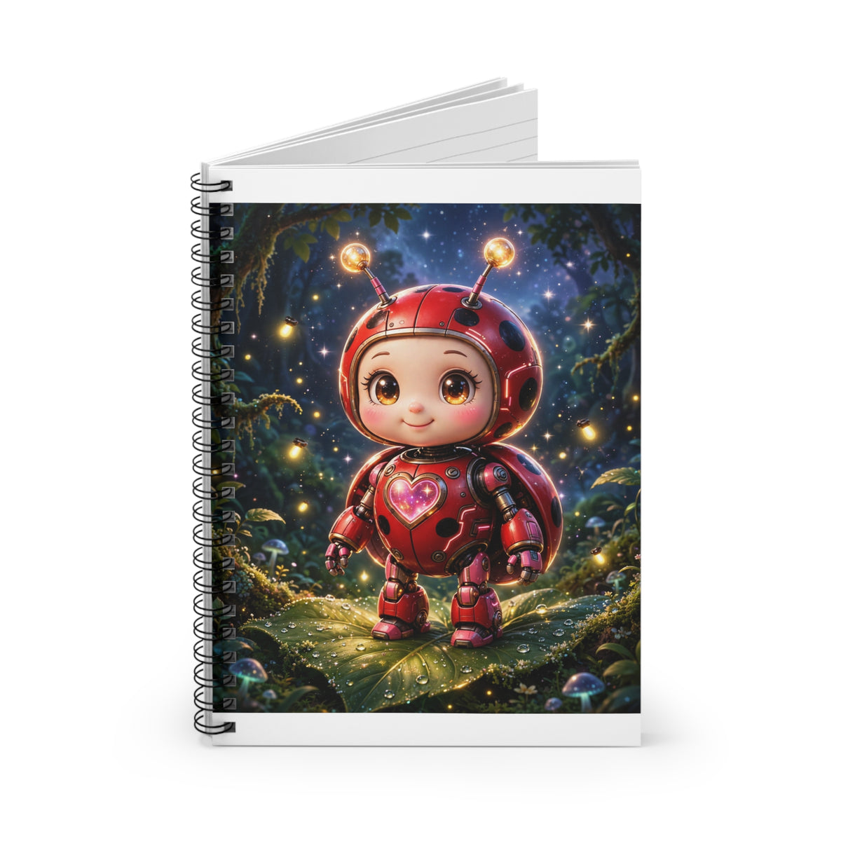 Ruby — Small Friends, Big Adventures — Kids Spiral Notebook