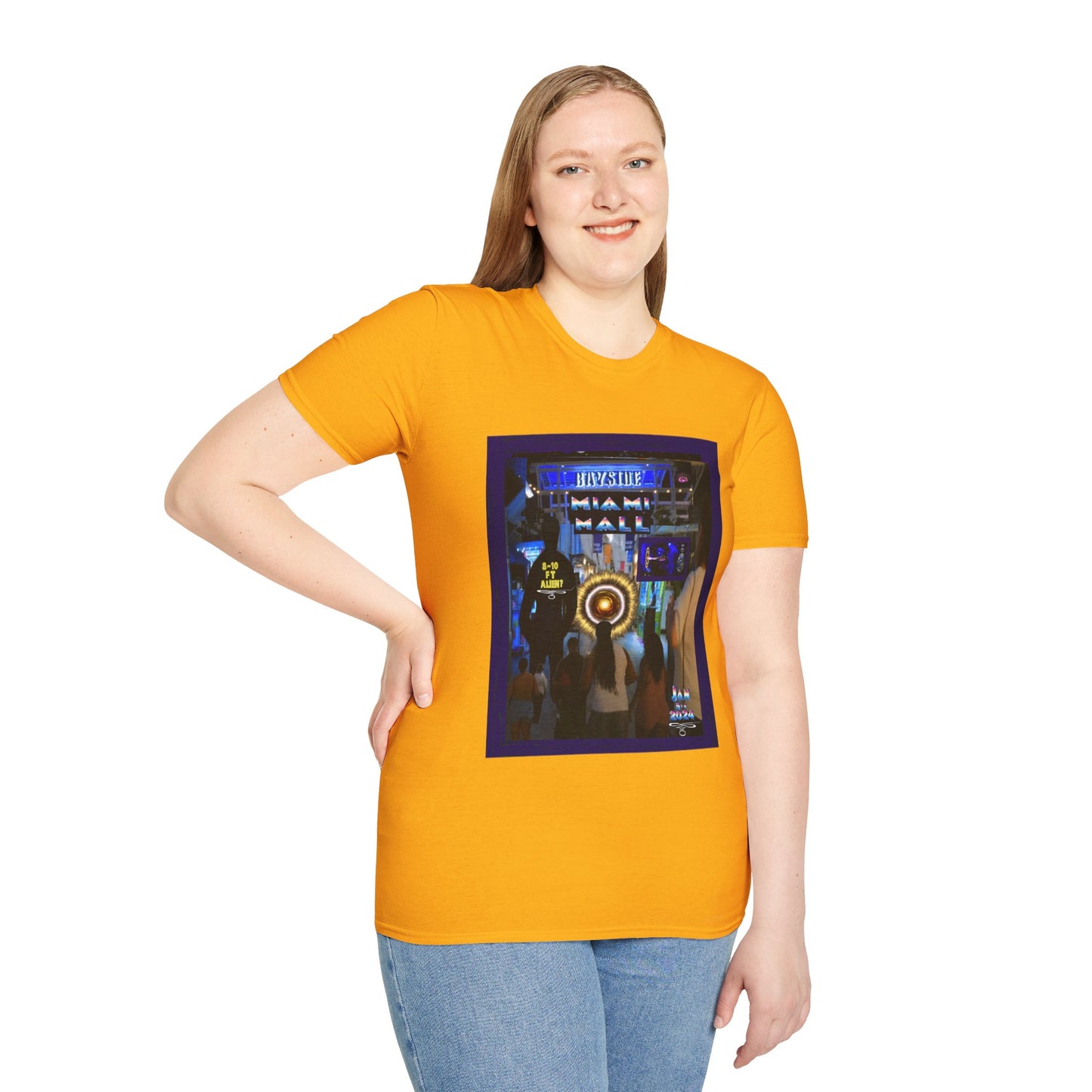 Miami Alien Mall 2 - Unisex Softstyle T-Shirt