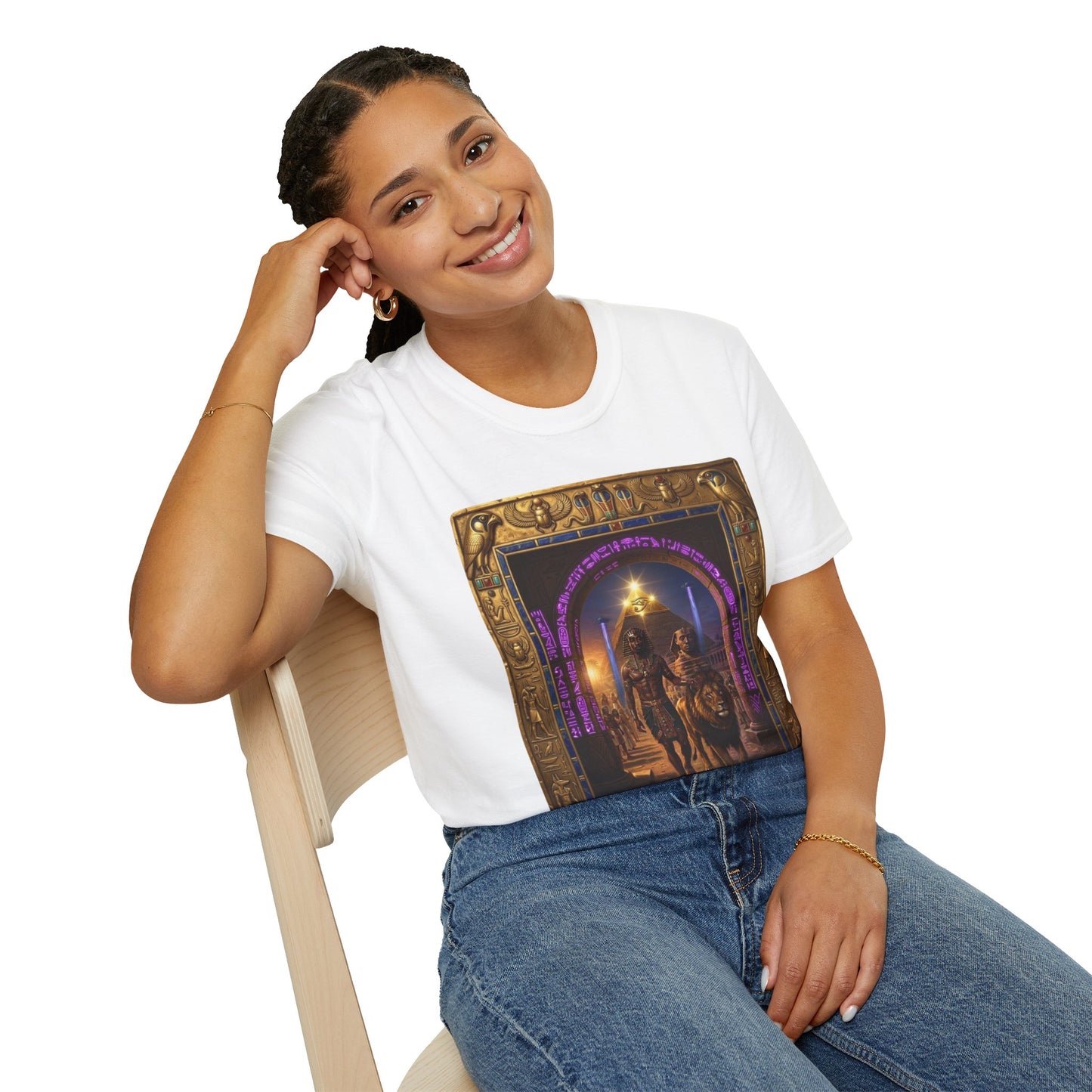 Ancient  Art 4 Supreme Authority -Unisex Softstyle T-Shirt