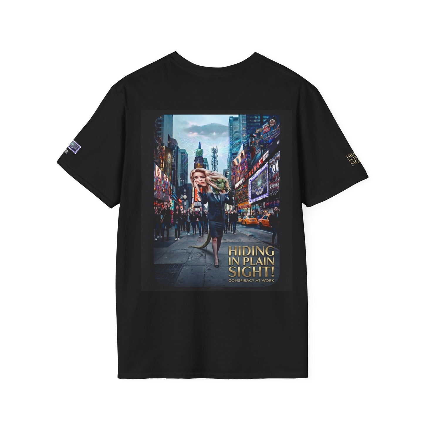HIDING IN PLAIN SIGHT -Supreme Authority - Unisex Soft style T-Shirt