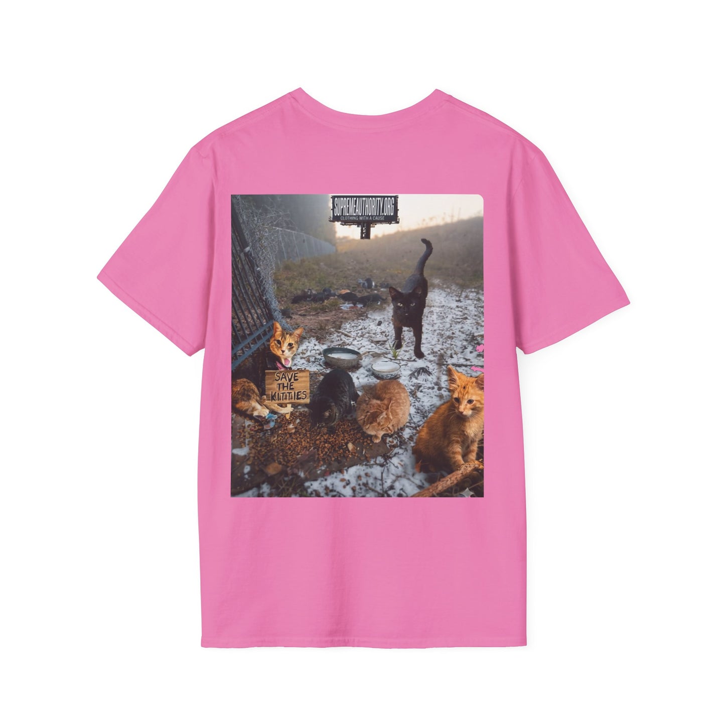 SAVE THE KITTIES 2 - Unisex Soft style T-Shirt
