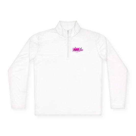 FBA 1oo Pink, Black , violet Quarter-Zip Pullover