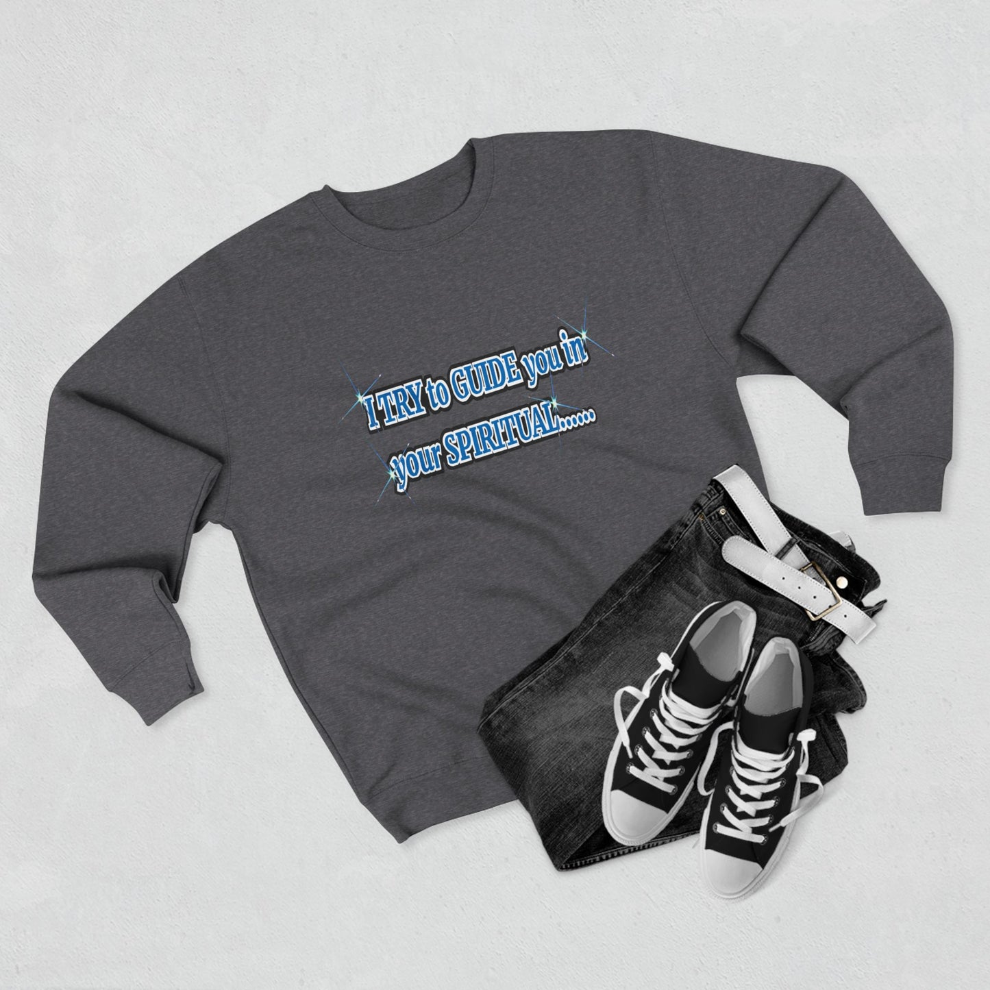 spiritual miracle - Unisex Crewneck Sweatshirt