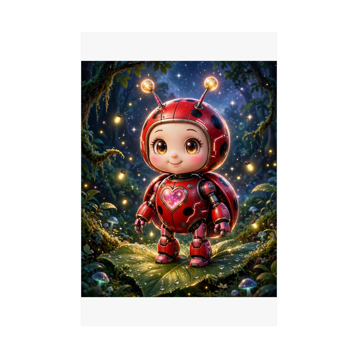 Ruby — Small Friends, Big Adventures — Kids Room Poster