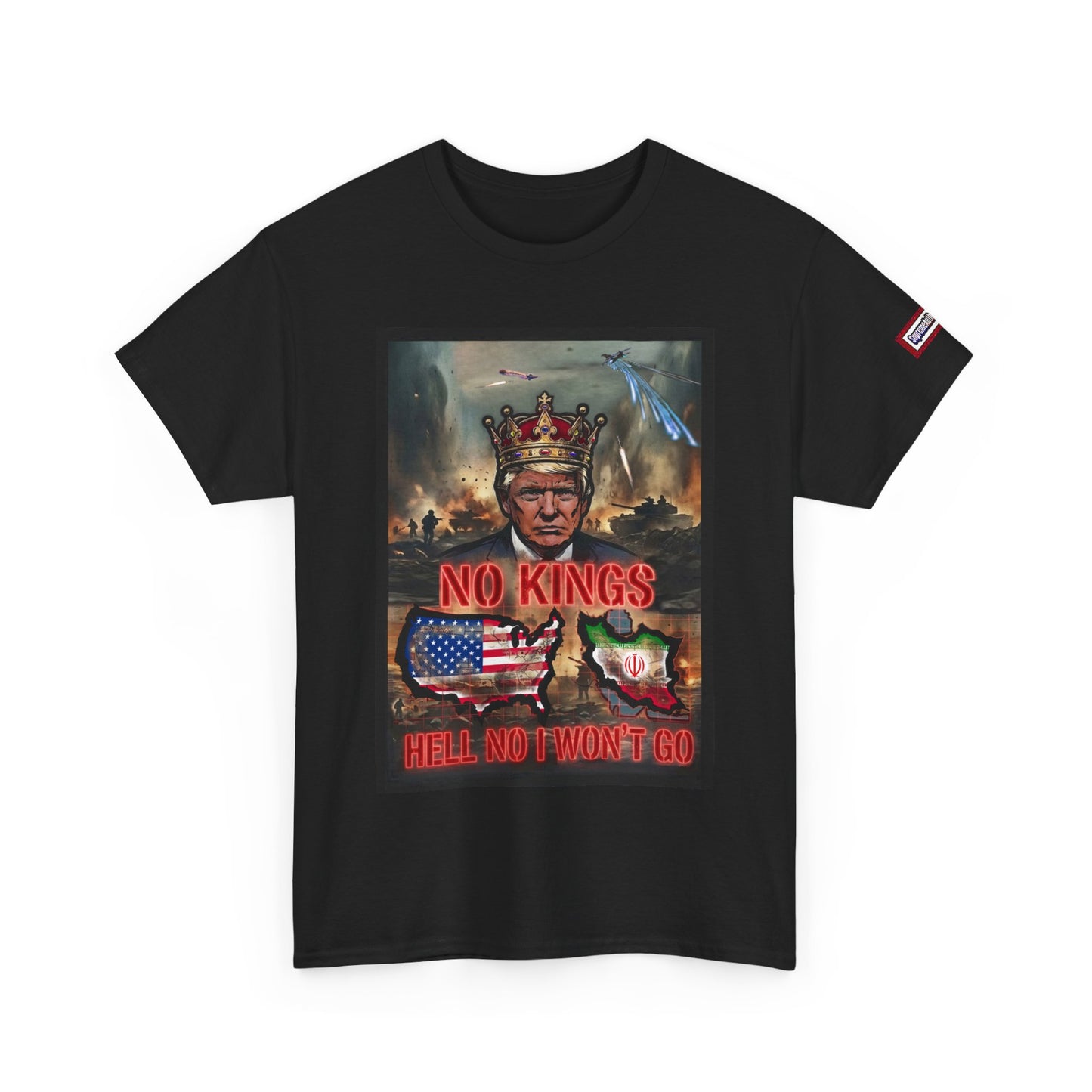 NO KINGS Banger Remix -Unisex Heavy Cotton Tee