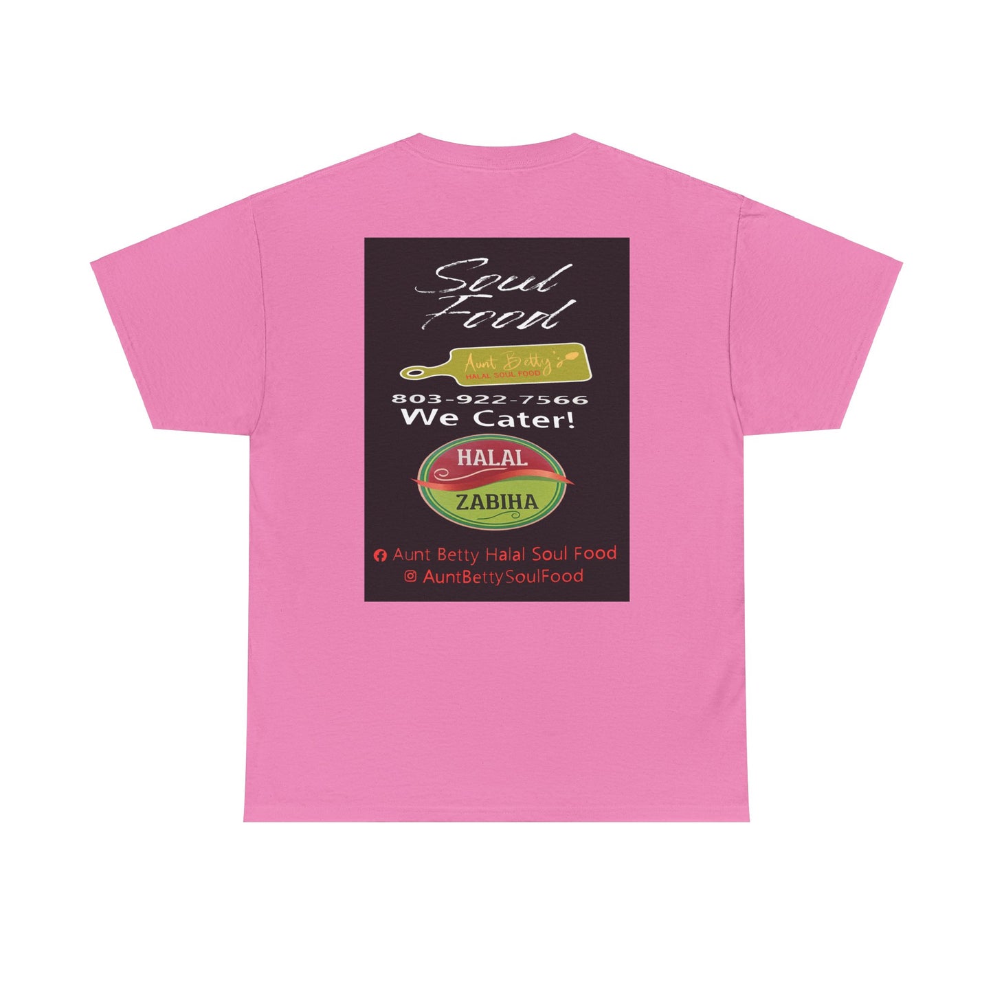 Aunt Betty's Soul Food Custom  - Unisex Heavy Cotton Tee