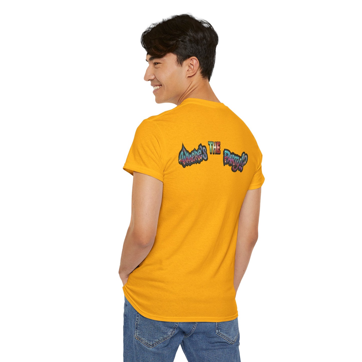 Where's The Party Italian Remix- Supreme Authority -Unisex Heavy Cotton Tee
