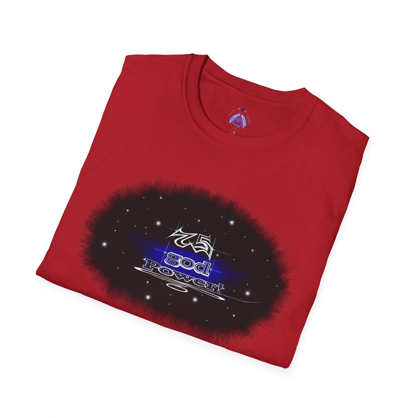Supreme Authority 75 god power praying hands remix 1 Unisex Softstyle T-Shirt