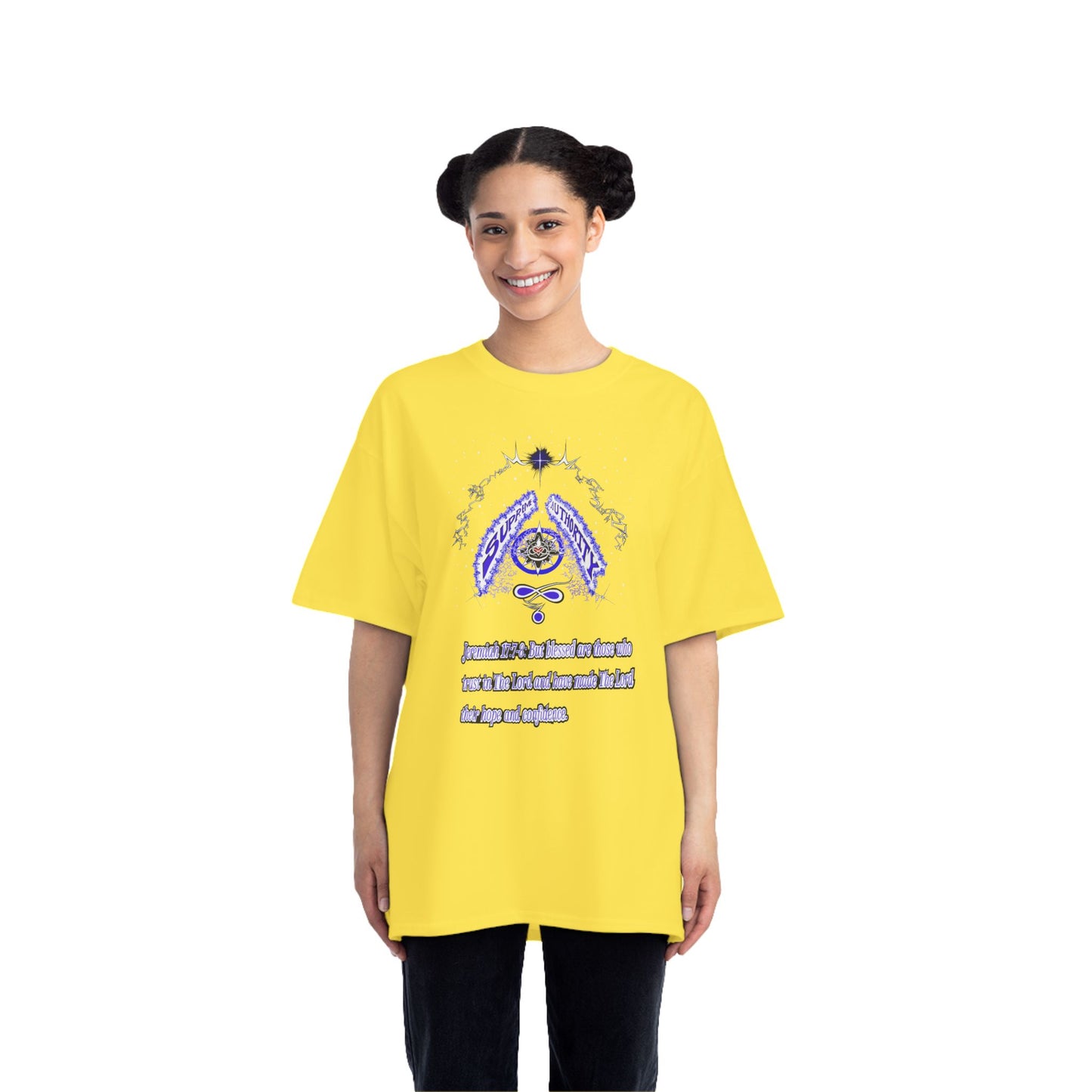 Supreme Authority -Jeremiah 17: 7-8 Beefy-T®  Short-Sleeve T-Shirt