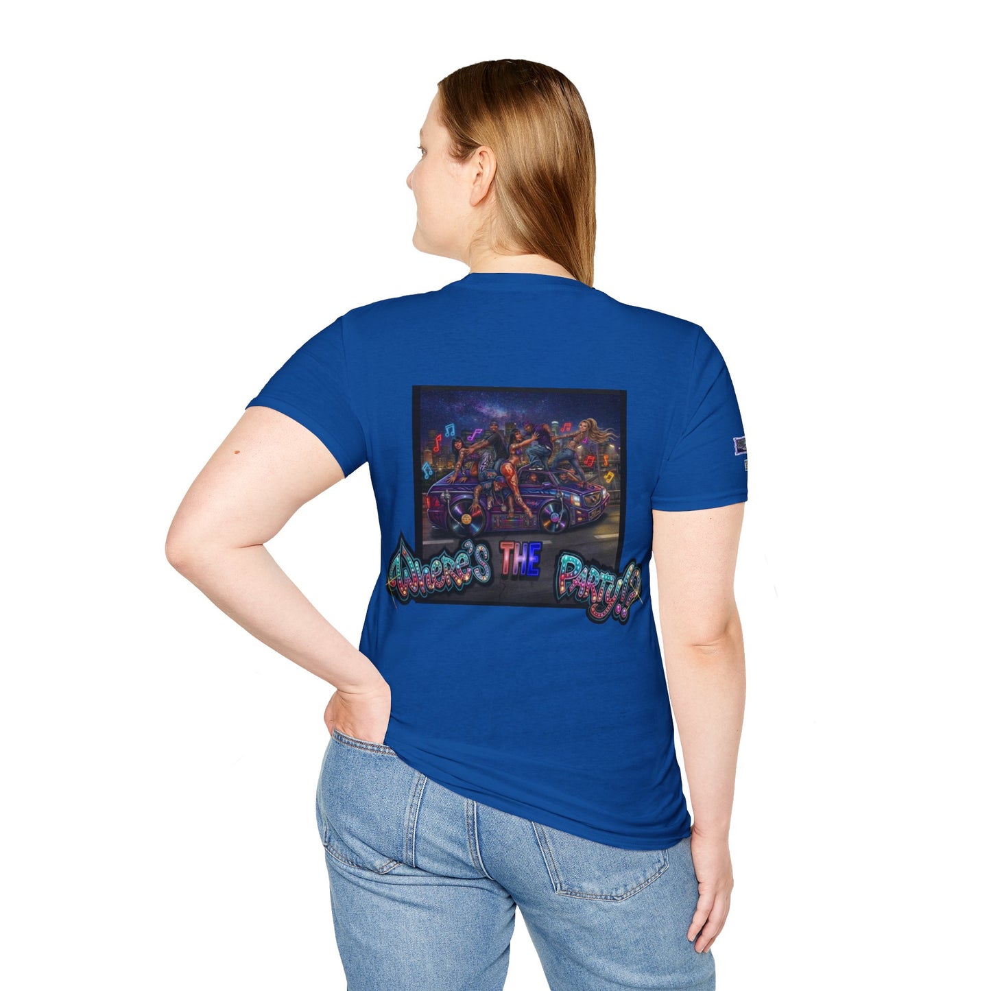 Where's  The Party FBA USA - Supreme Authority -Unisex Soft style T-Shirt