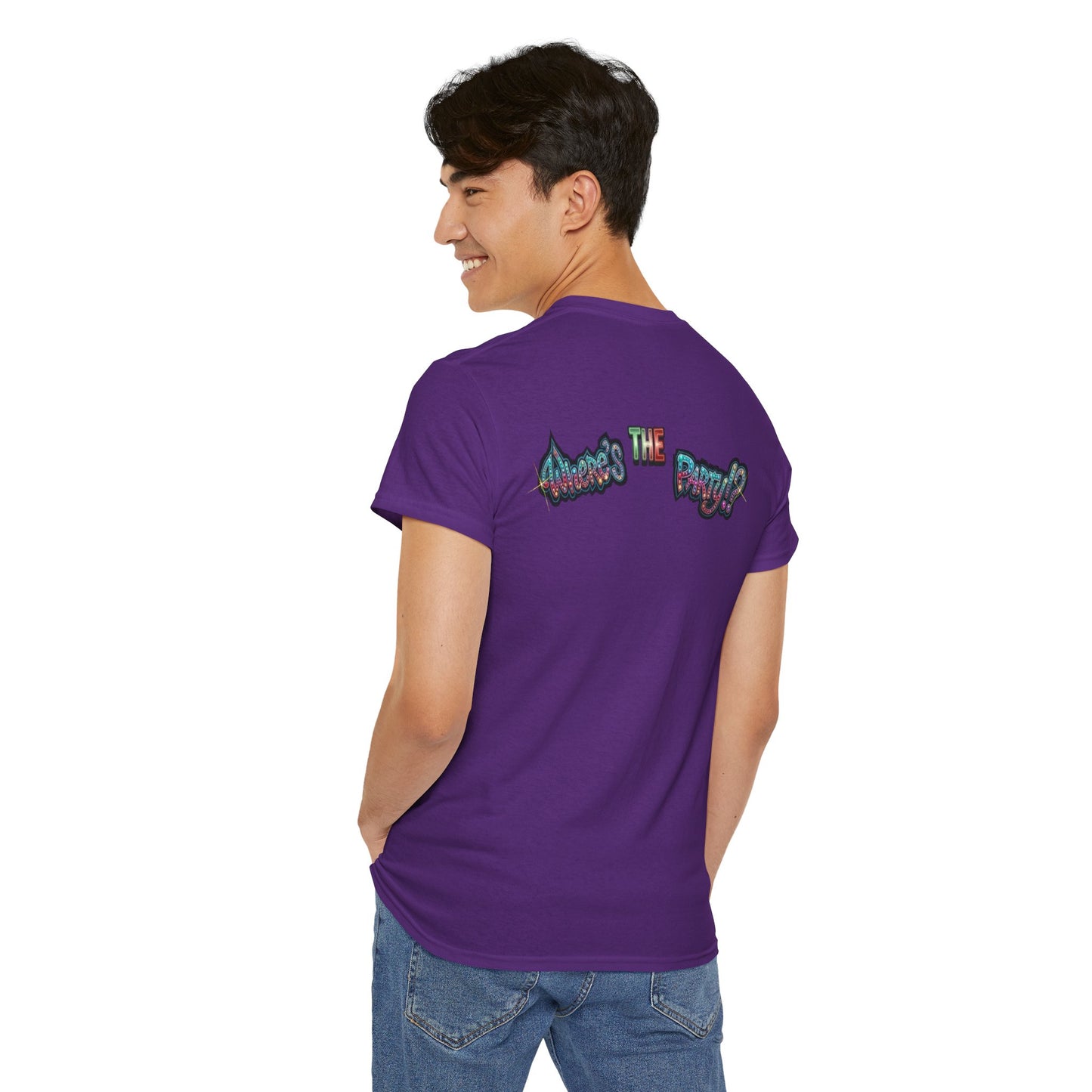 Where's The Party Italian Remix- Supreme Authority -Unisex Heavy Cotton Tee