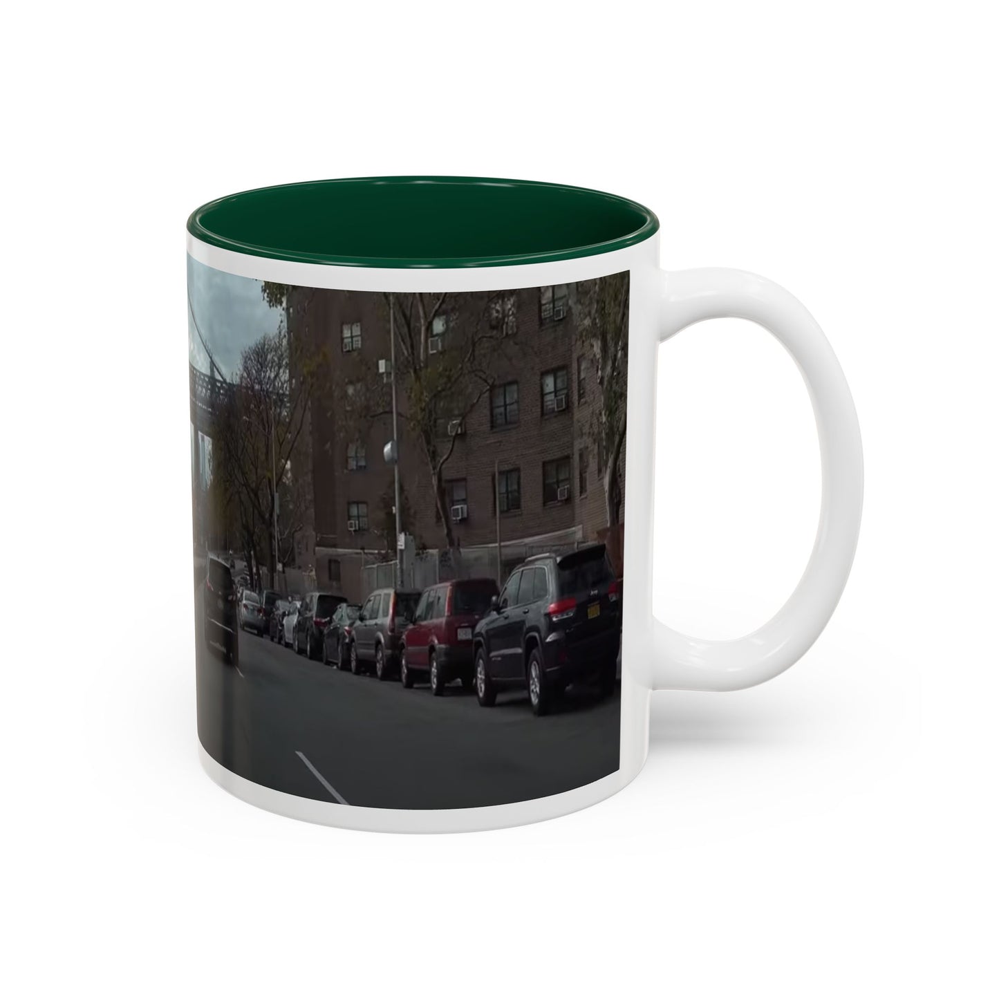 SAVE The KITTIES (Cat rescue fund raiser )-Two-Tone Accent Mug (11oz, 15oz)