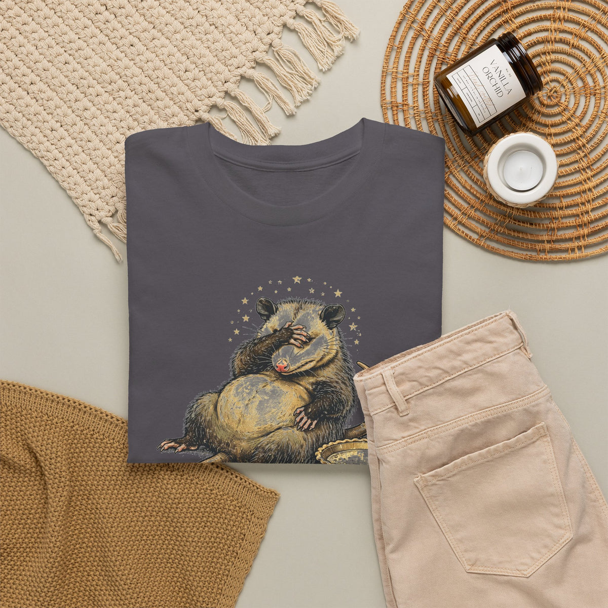 Thanksgiving Possum T-Shirt - Not Dead. Just Turkey. - Funny Possum Tee - Budget Edition