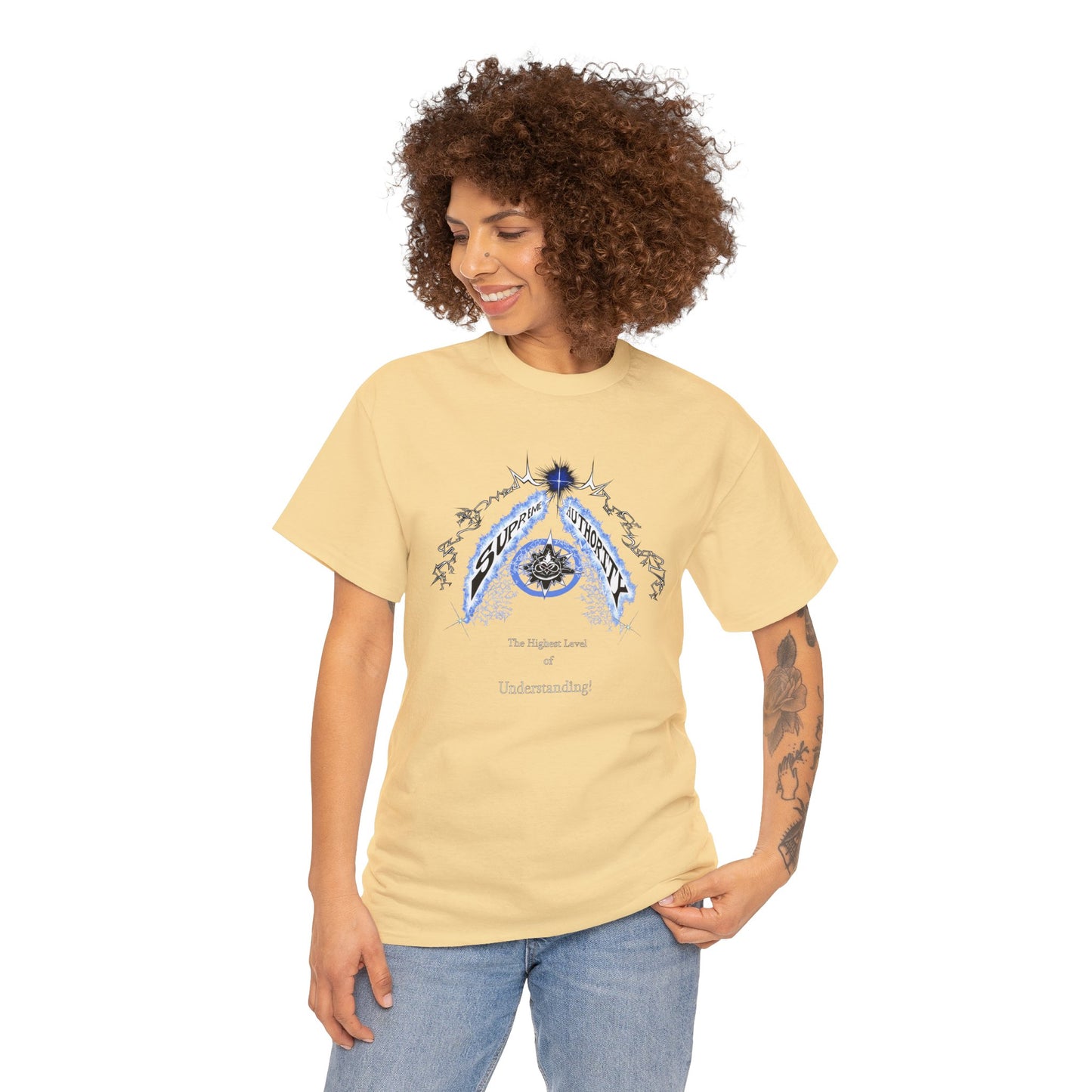 Copy of Supreme Authority  The Lord Is My Savior -Unisex Heavy Cotton Tee