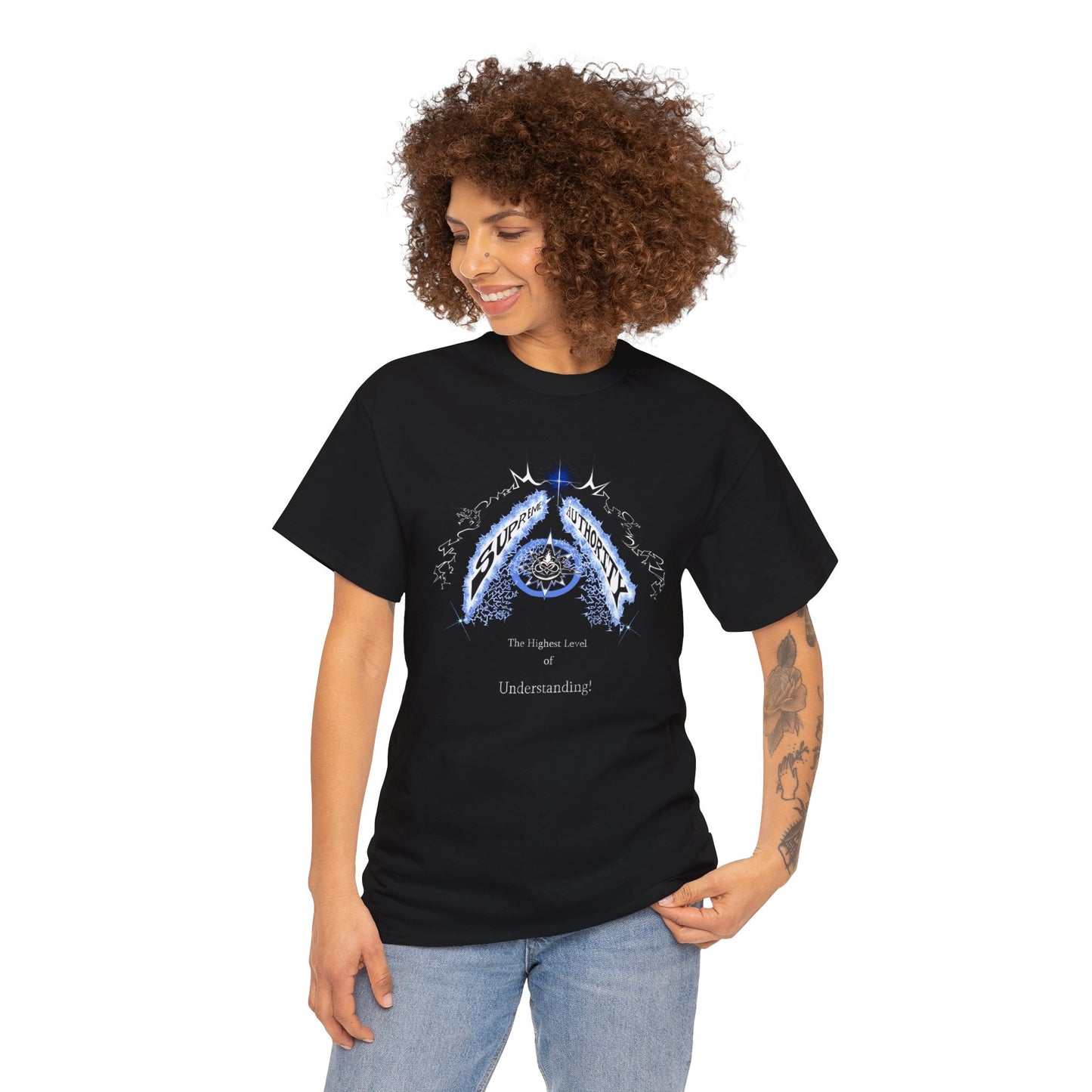Copy of Supreme Authority  The Lord Is My Savior -Unisex Heavy Cotton Tee